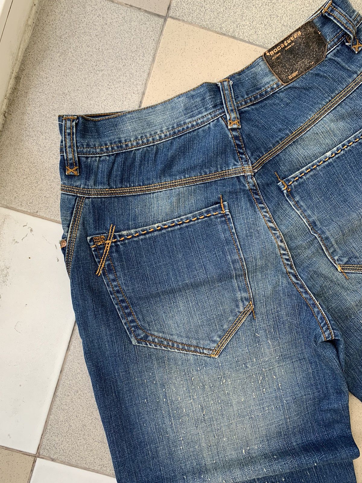 Japanese Brand Y2K Rocawear hip-hop baggy jeans Size US 34 / EU 50 - 9 Thumbnail