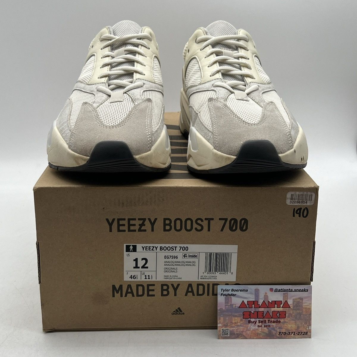 Adidas Yeezy boost 700 analog Size US 12 / EU 45 - 2 Thumbnail
