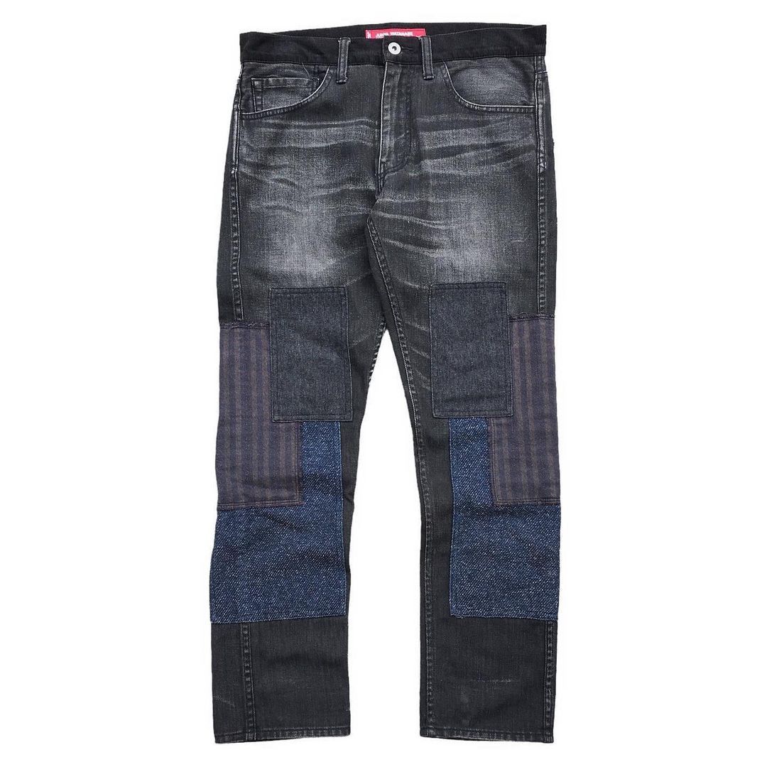 image of Comme Des Garcons x Junya Watanabe Levis X Junya Watanabe Cdg Patchwork Jeans Aw 2013 in Black (Siz