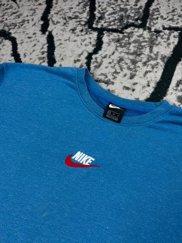 Nike Nike center blue crewneck sweatshirt XL Size US XL / EU 56 / 4 - 3 Thumbnail