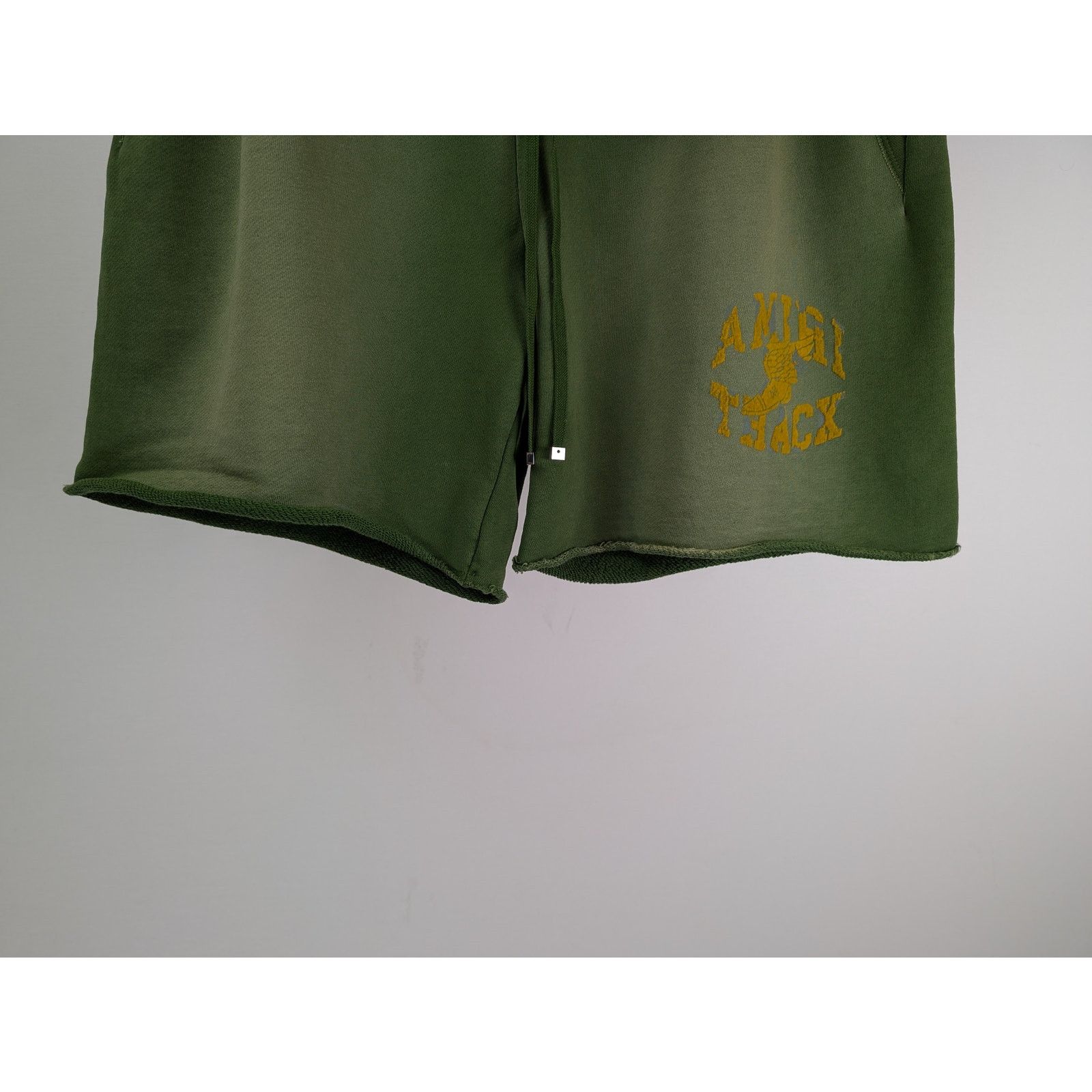 Amiri o1rshd1 Amiri Track Shorts in Green Size US 34 / EU 50 - 3 Thumbnail