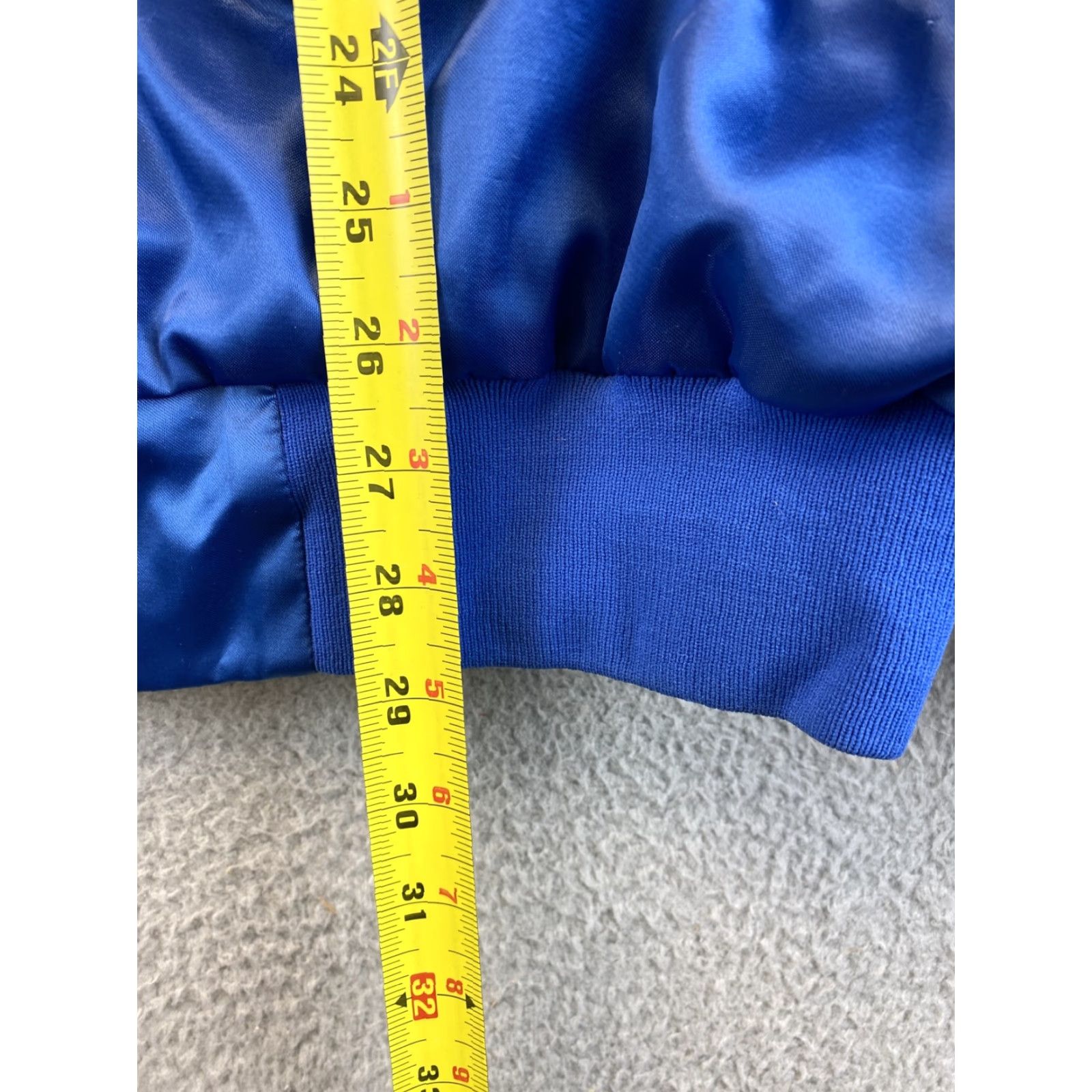 Vintage Vintage Satin Bomber Jacket XXL USA Blue vtg 90s fishing West Ark Size US XXL / EU 58 / 5 - 7 Thumbnail