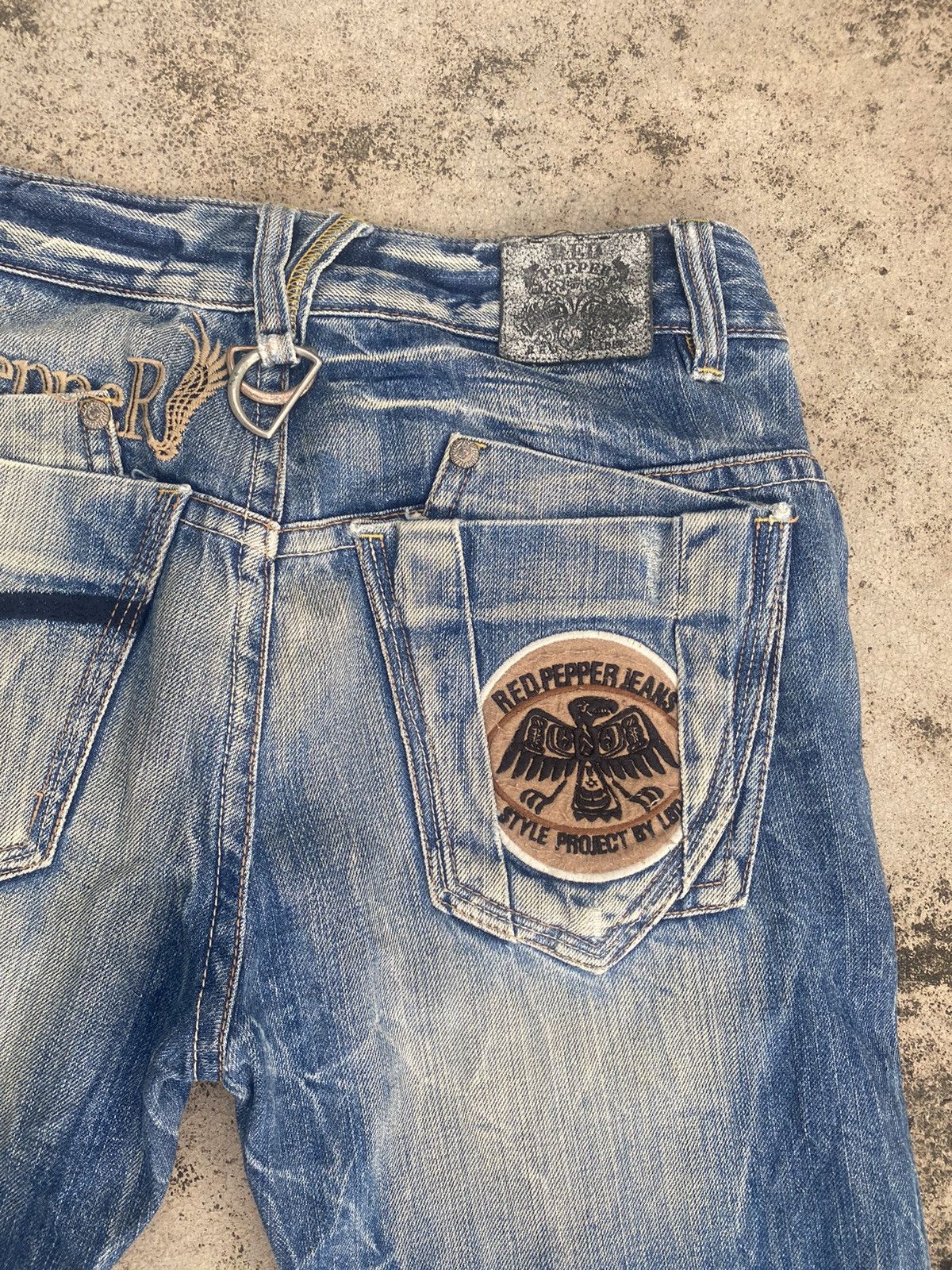 If Six Was Nine × Japanese Brand Flare Jeans Ref Pepper Clawmark Tunder Size US 32 / EU 48 - 22 Thumbnail