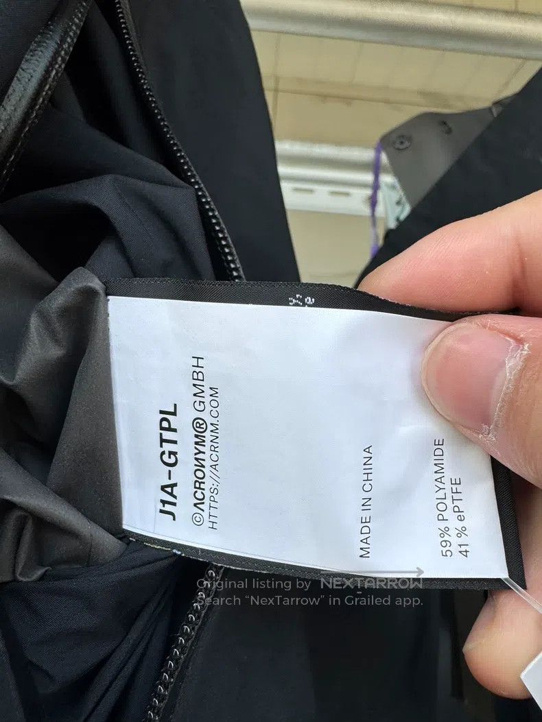 Acronym Acronym Waterproof functional raincoat Size US M / EU 48-50 / 2 - 4 Thumbnail