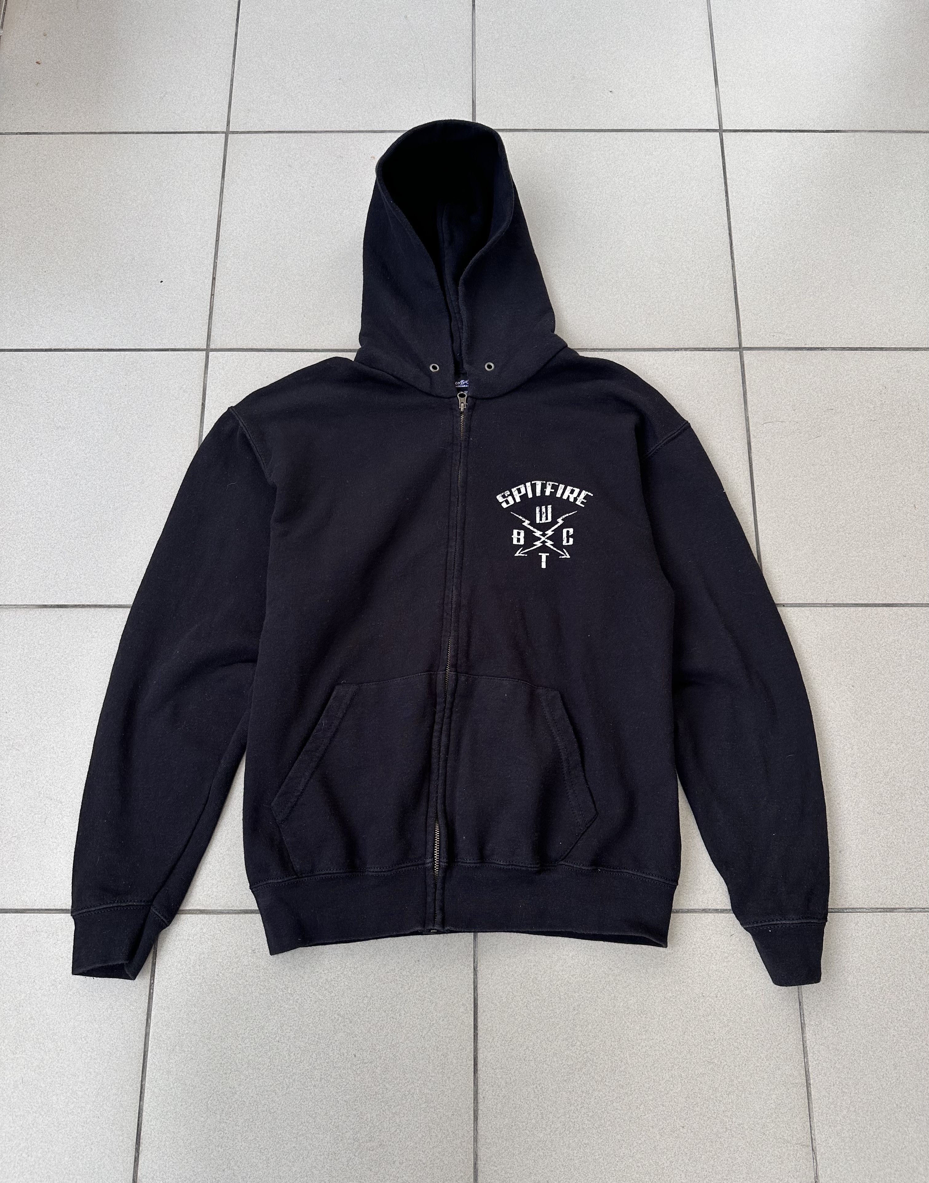 Band Tees × Vintage Vintage Spitfire Too Young to Die zip hoodie boxy 90s Size US S / EU 44-46 / 1 - 4 Thumbnail