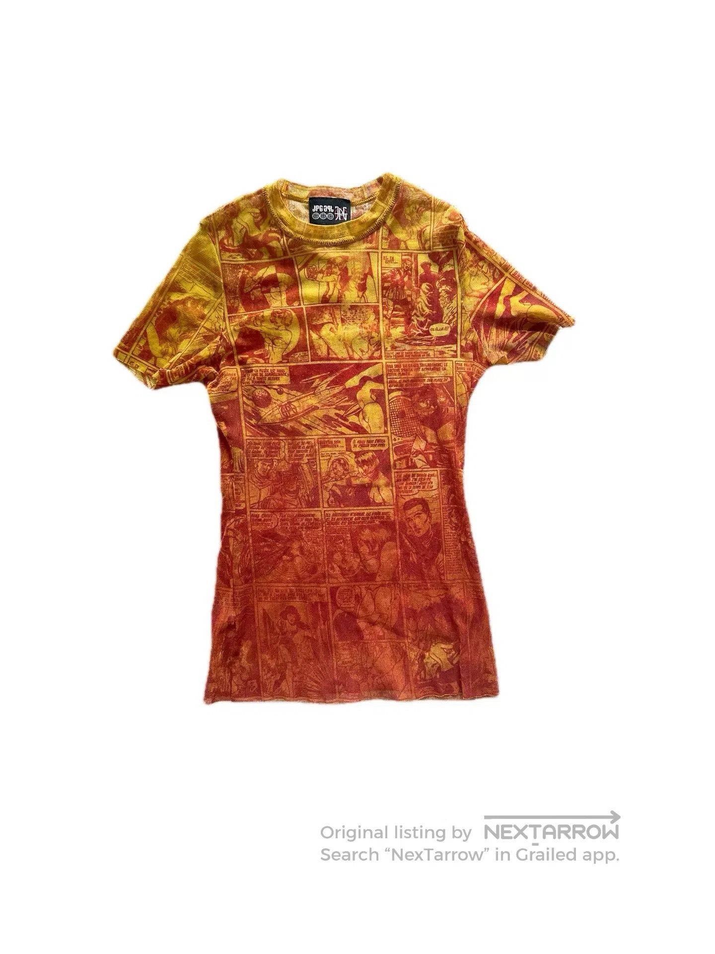 Jean Paul Gaultier Jean Paul Gaultier Mesh Comic Top. Size M / US 6-8 / IT 42-44 - 1 Thumbnail