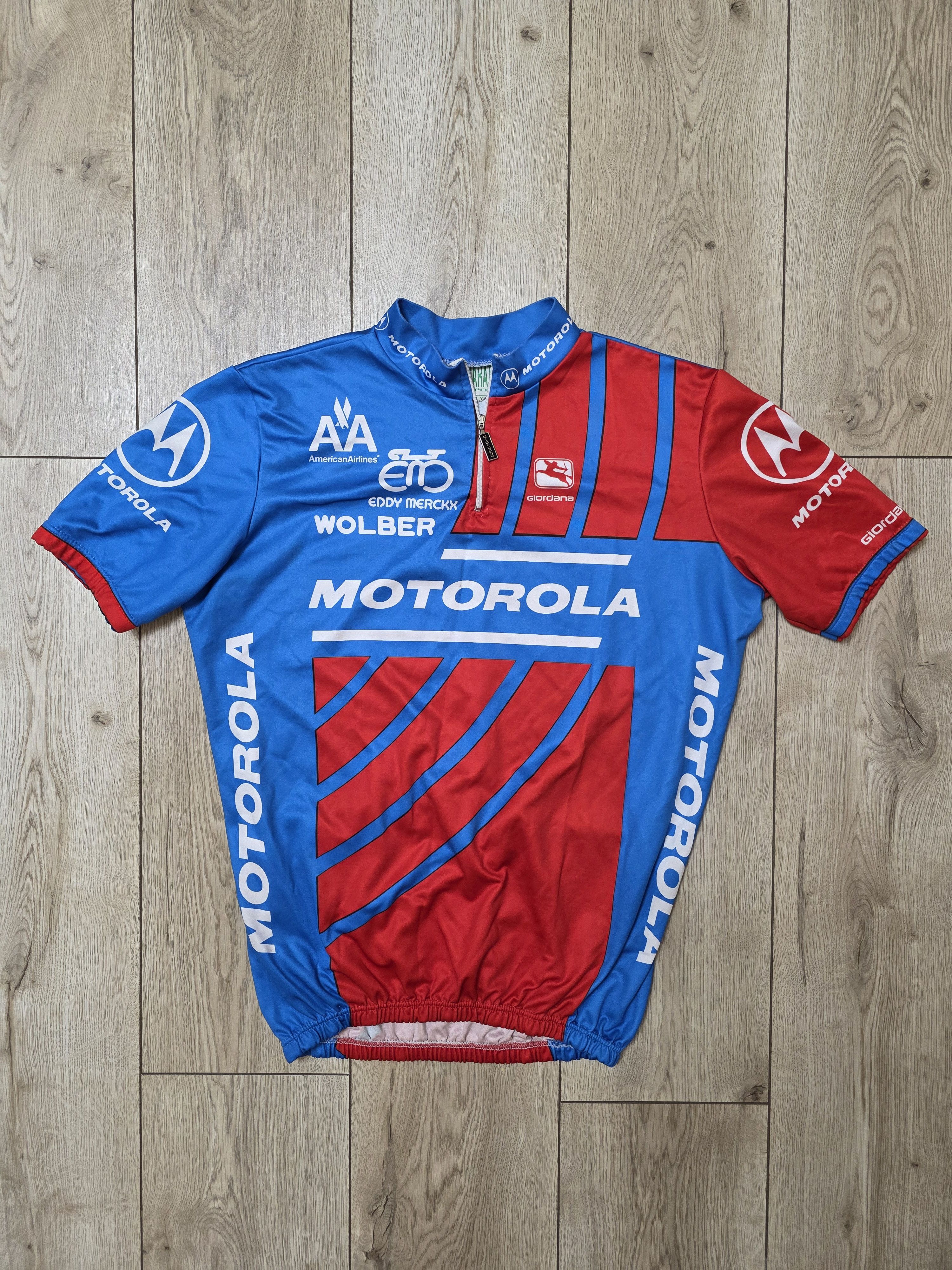 Vintage VINTAGE EDDY MERCKX CYCLING JERSEY MOTOROLA TEAM CYCLING Size US L / EU 52-54 / 3 - 1 Thumbnail