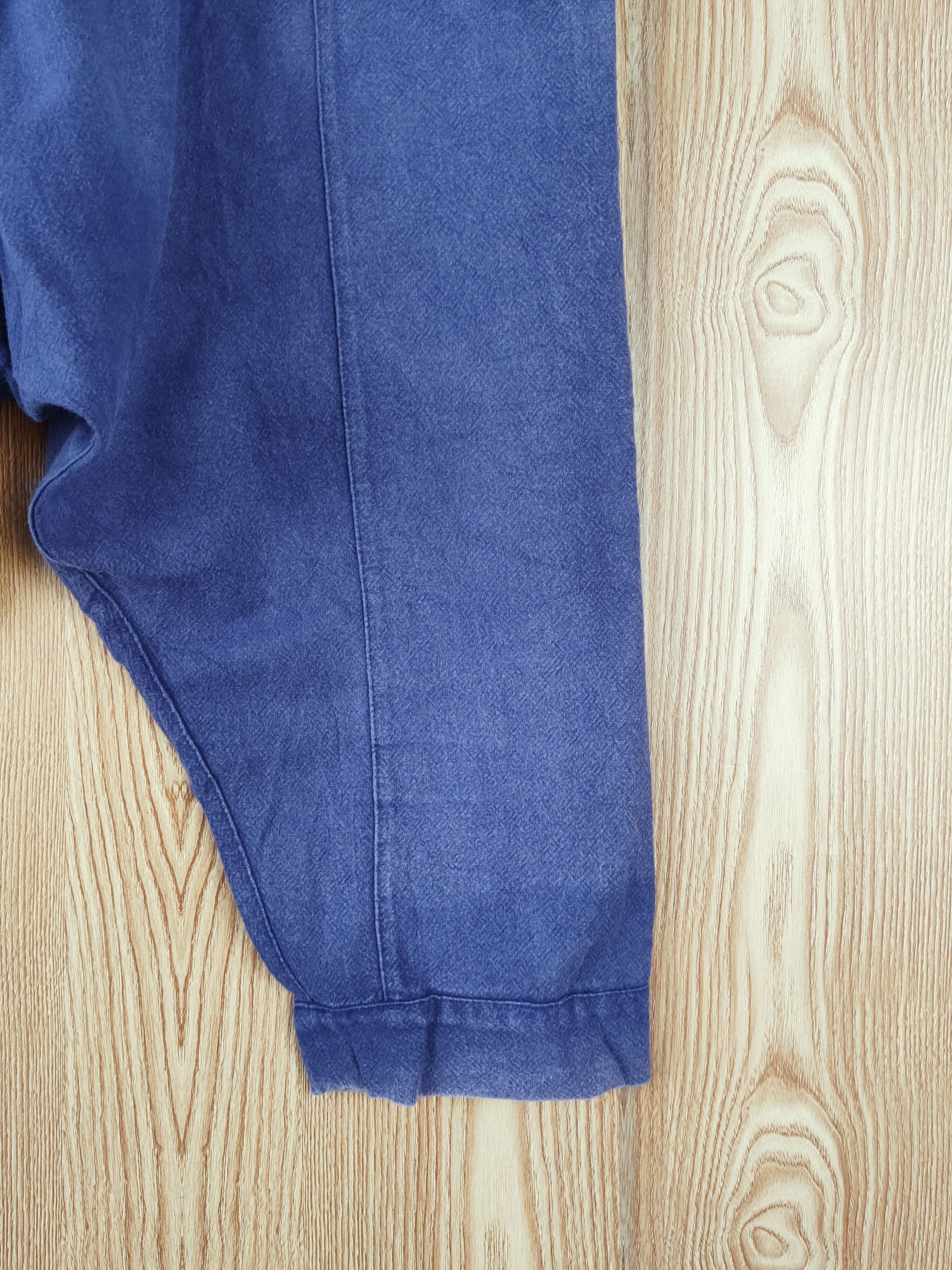 Japanese Brand × Vintage Vintage 💥 Pippaia Blue Faded Loose Baggy Pants Size US 26 / EU 42 - 11 Thumbnail