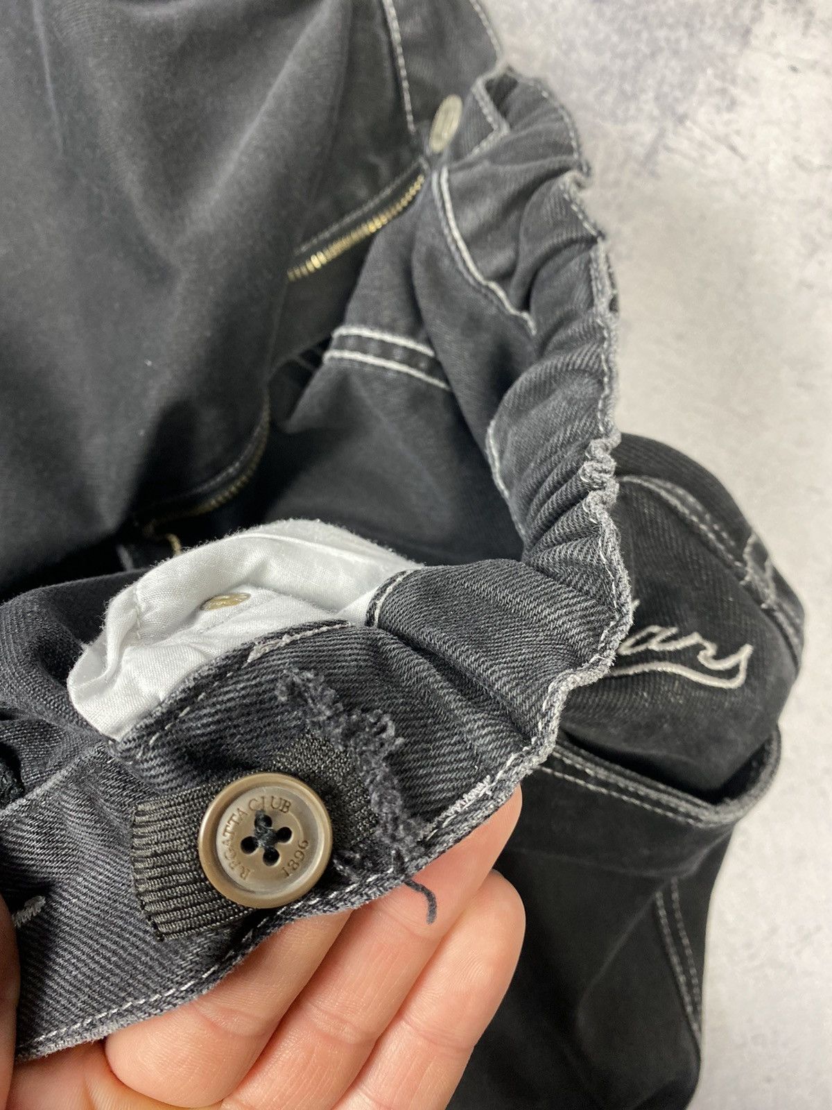 Karl Kani × Vintage Karl Kani Jeans Baggy Denim Vintage Y2K Style Hip Hop SK8 Size US 36 / EU 52 - 18 Thumbnail