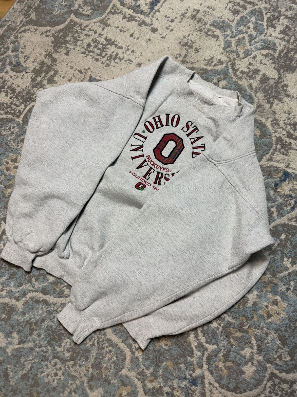 NFL × Vintage Ohio State University Buckeyes crewneck Size US XL / EU 56 / 4 - 5 Thumbnail