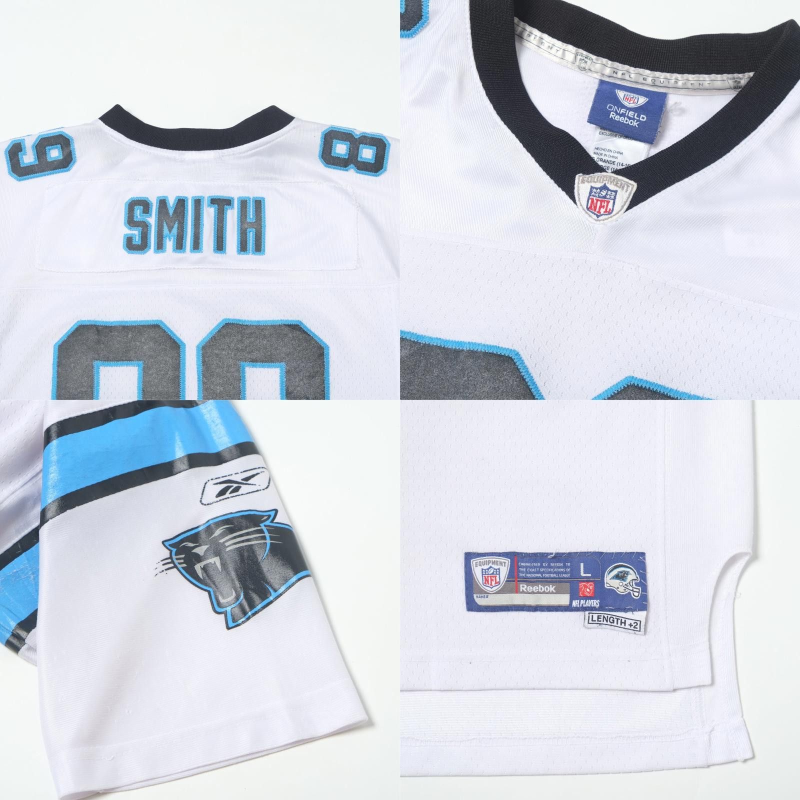 Reebok 2000s Carolina Panthers NFL Jersey Smith Reebok (S) Size US S / EU 44-46 / 1 - 6 Thumbnail
