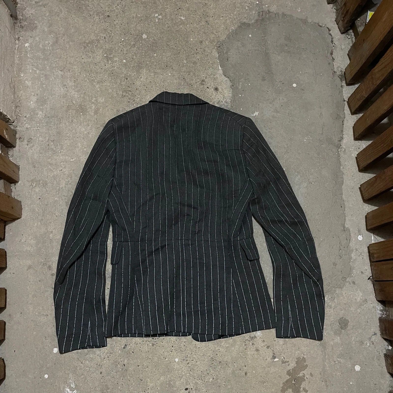 Dirk Bikkembergs Vintage dirk bikkemberg reflective avant garde blazer Size S / US 4 / IT 40 - 3 Thumbnail