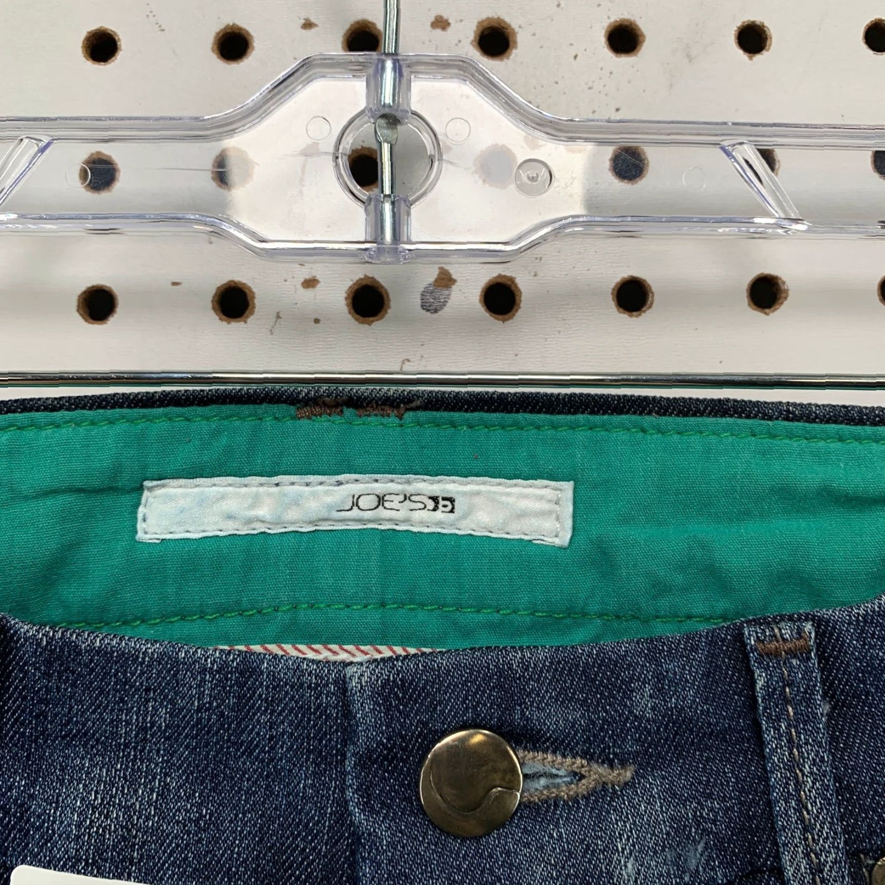 Vintage Joe's Jeans Provocateur Jeans Womens Bootcut Denim Dark Stretch 29 Blue 31x30 Jeans Women Size 29" - 3 Thumbnail
