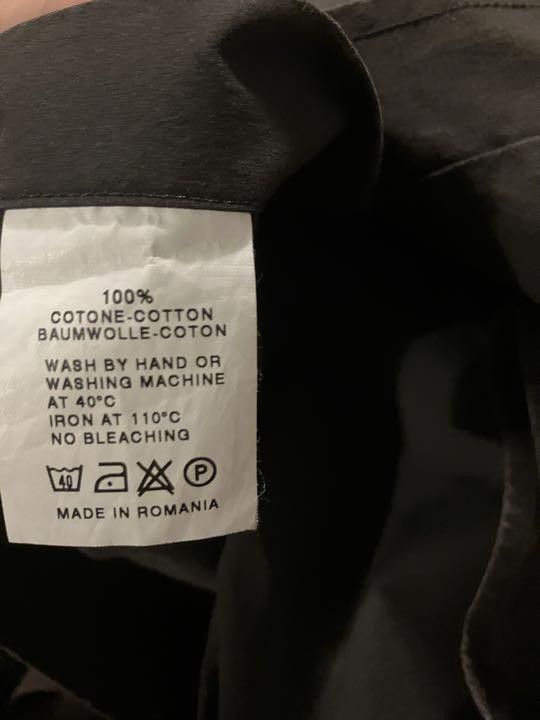 SS18 Joy Division Embroidered Shirt