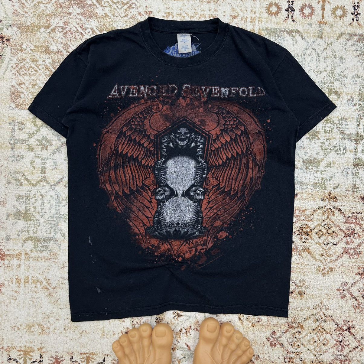Band Tees Vintage Avenged Sevenfold T-shirts Big Logo Rock Tour Size US S / EU 44-46 / 1 - 2 Thumbnail