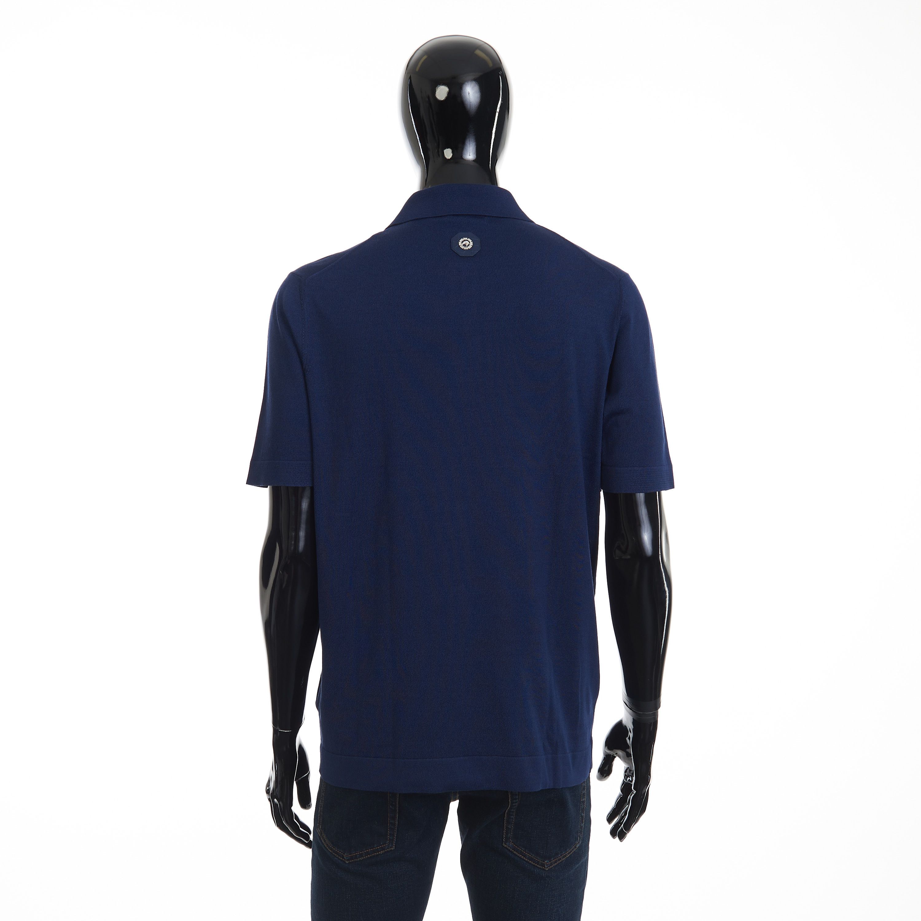 Stefano Ricci Zip Polo Shirt - Crocodile Inserts, Eagle Head Hardware Size US L / EU 52-54 / 3 - 6 Thumbnail