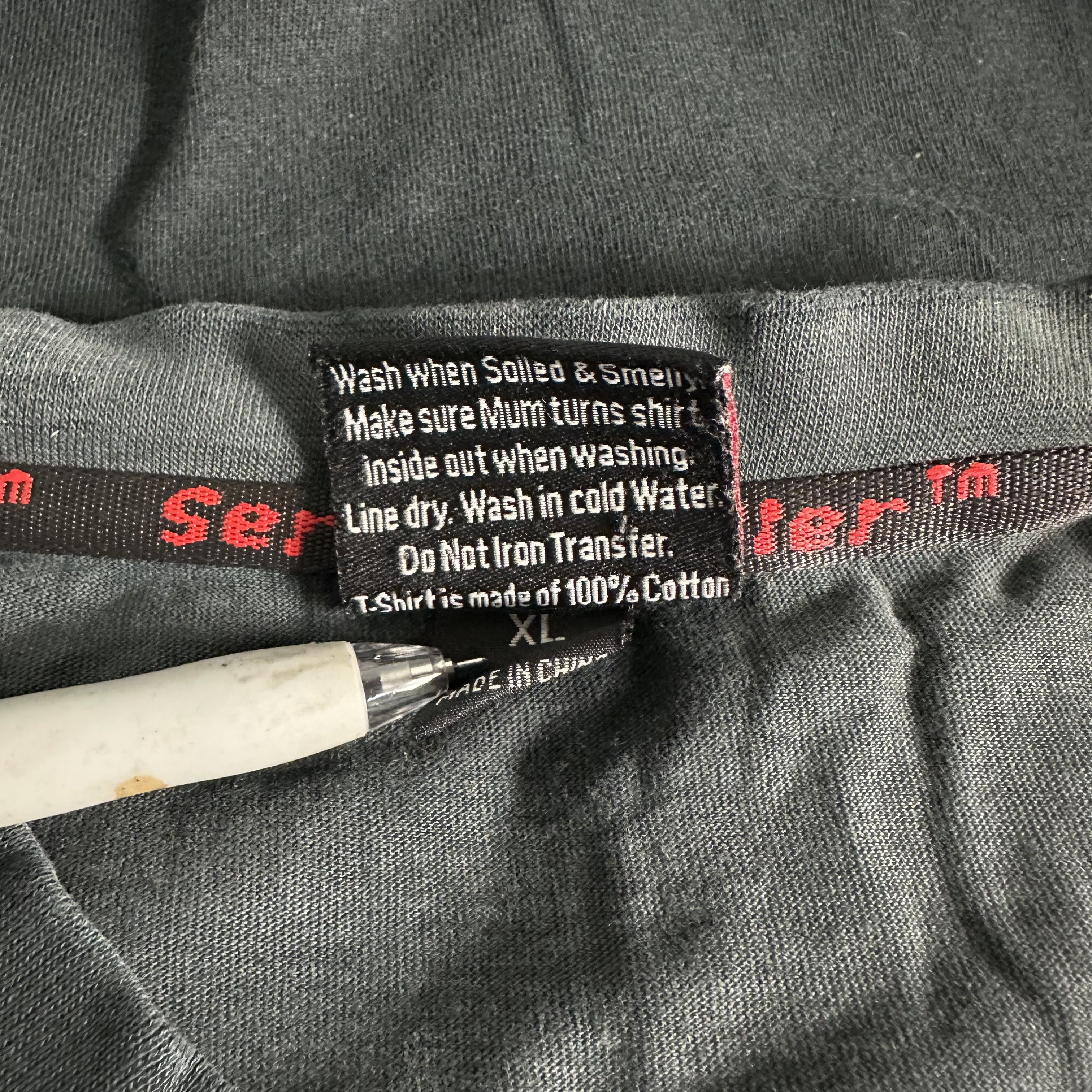 Vintage 🔥RARE🔥Vintage Serial Killer Scarface Movie Iron On T-shirt Size US XL / EU 56 / 4 - 7 Thumbnail