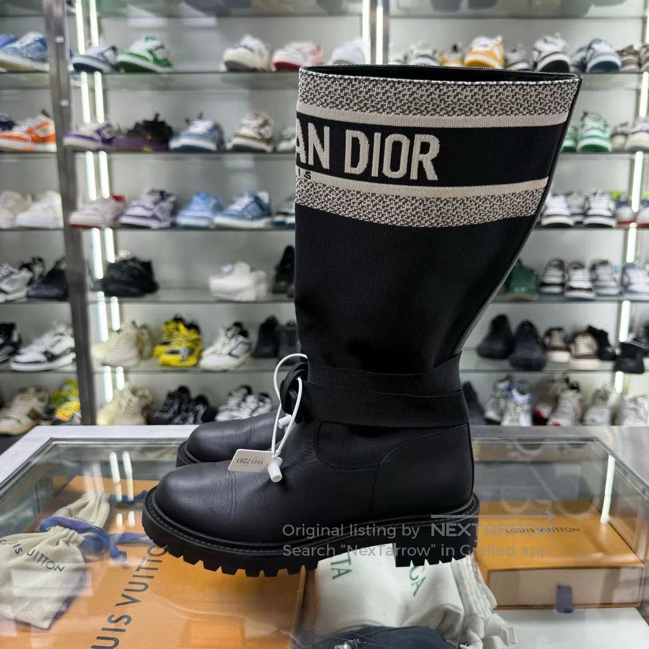 Dior dior d-major knight boots size 36.5. Size US 6 / IT 36 - 5 Thumbnail