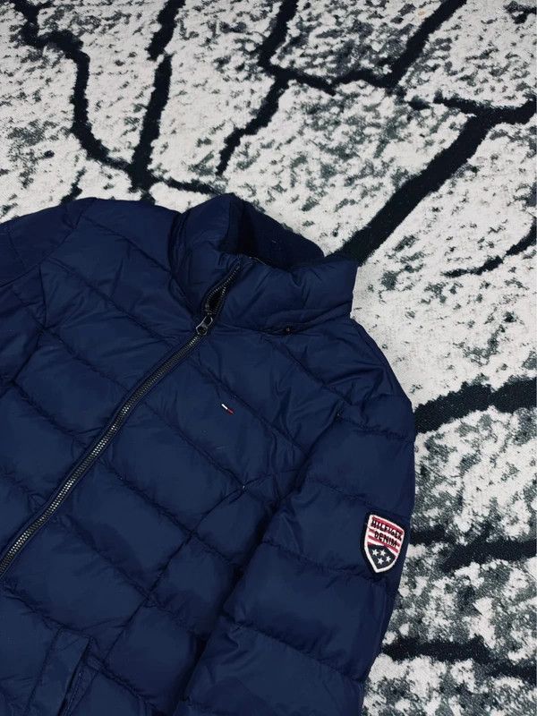 Tommy Hilfiger Tommy Hilfiger navy blue S logo puffer jacket Size S / US 4 / IT 40 - 3 Thumbnail