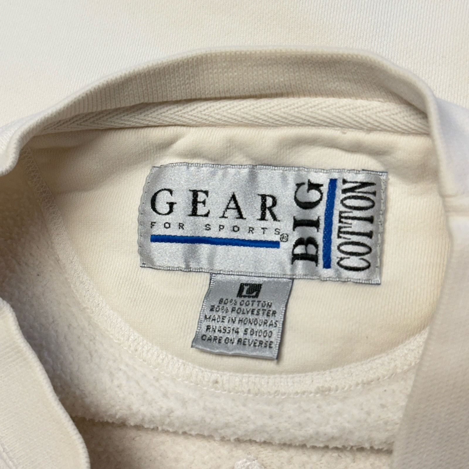 Vintage Vintage Air Force Academy Sweatshirt Mens Large White Crew N Size US L / EU 52-54 / 3 - 16 Thumbnail