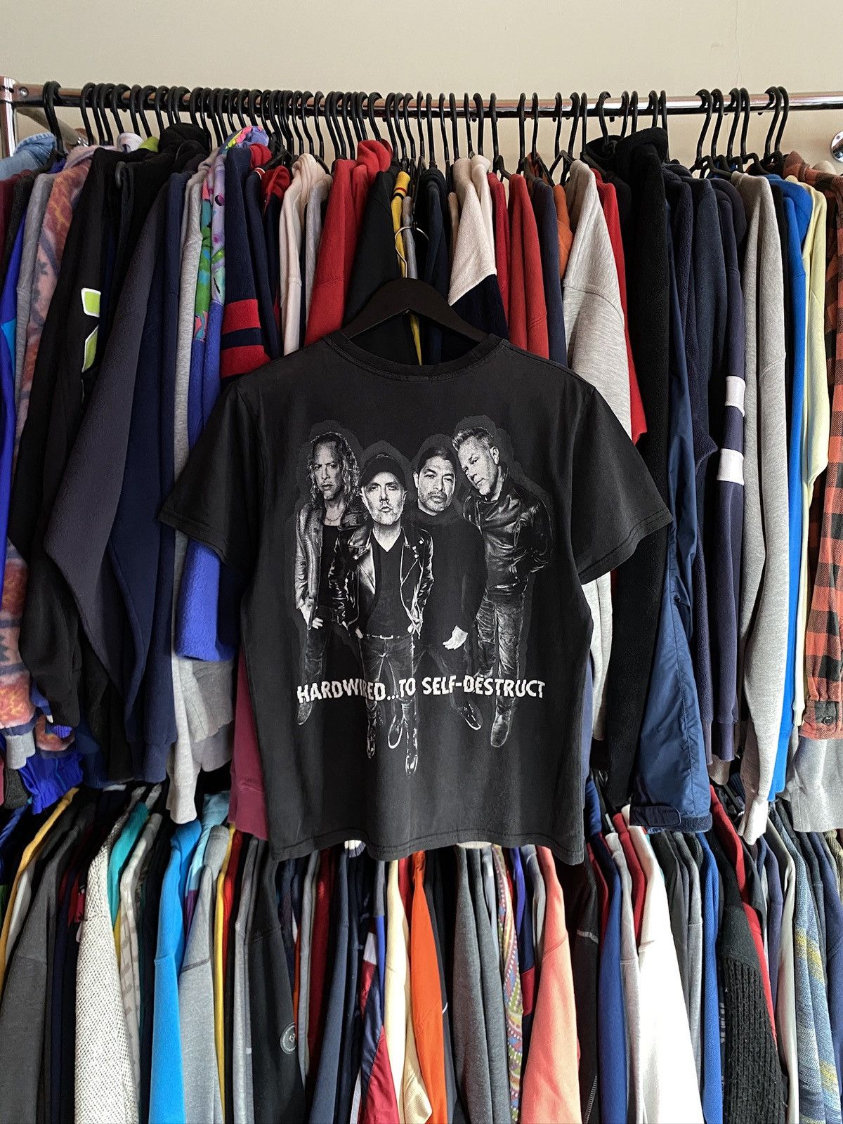 Metallica VINTAGE METALLICA HARDWIRED TO SELF-DESTRUCT T-SHIRT Y2k Size US M / EU 48-50 / 2 - 3 Thumbnail