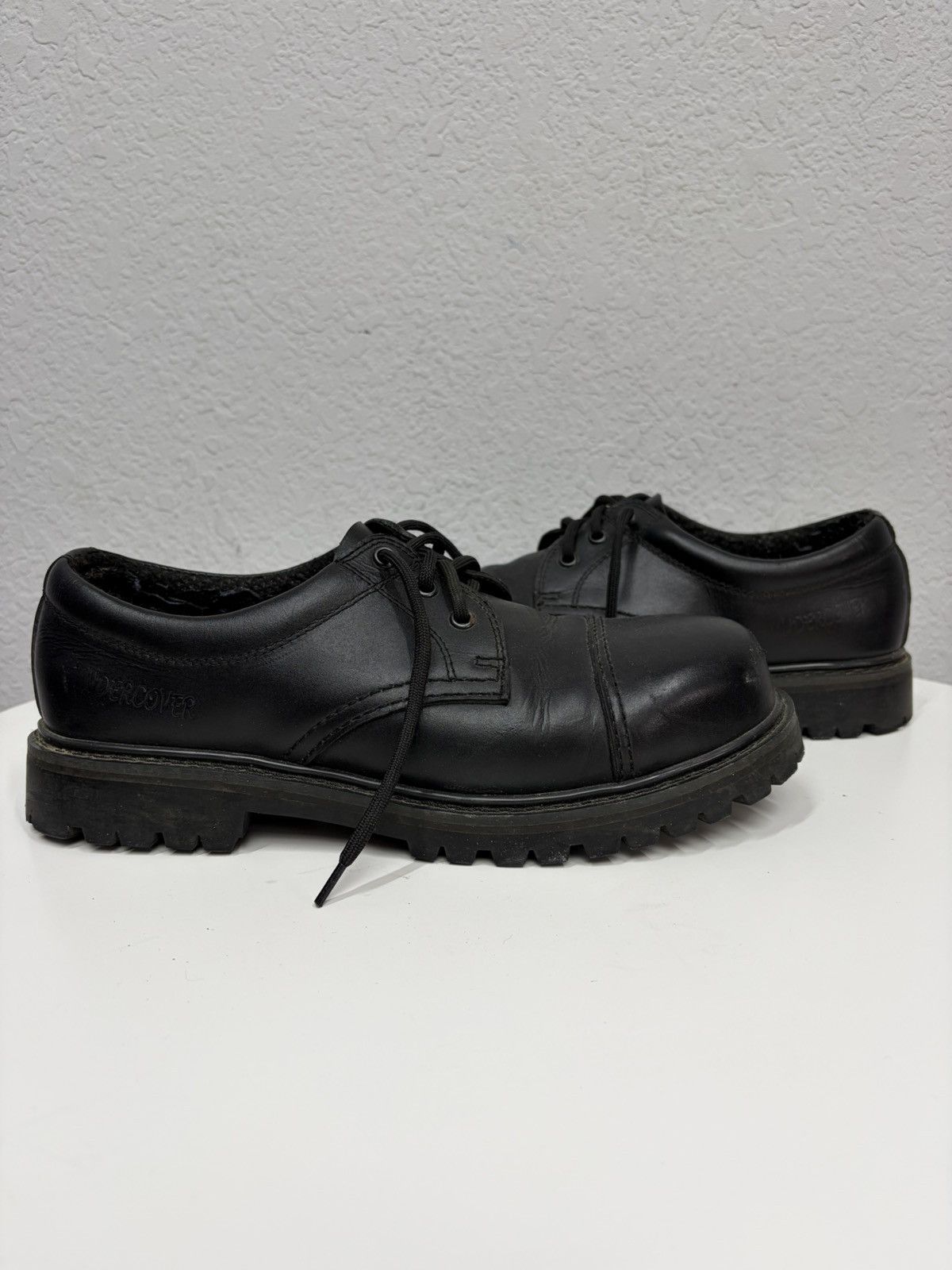 Undercover Vintage Y2K Guidi CCP Style Distressed Leather Biker Boots Size US 10.5 / EU 43-44 - 13 Thumbnail