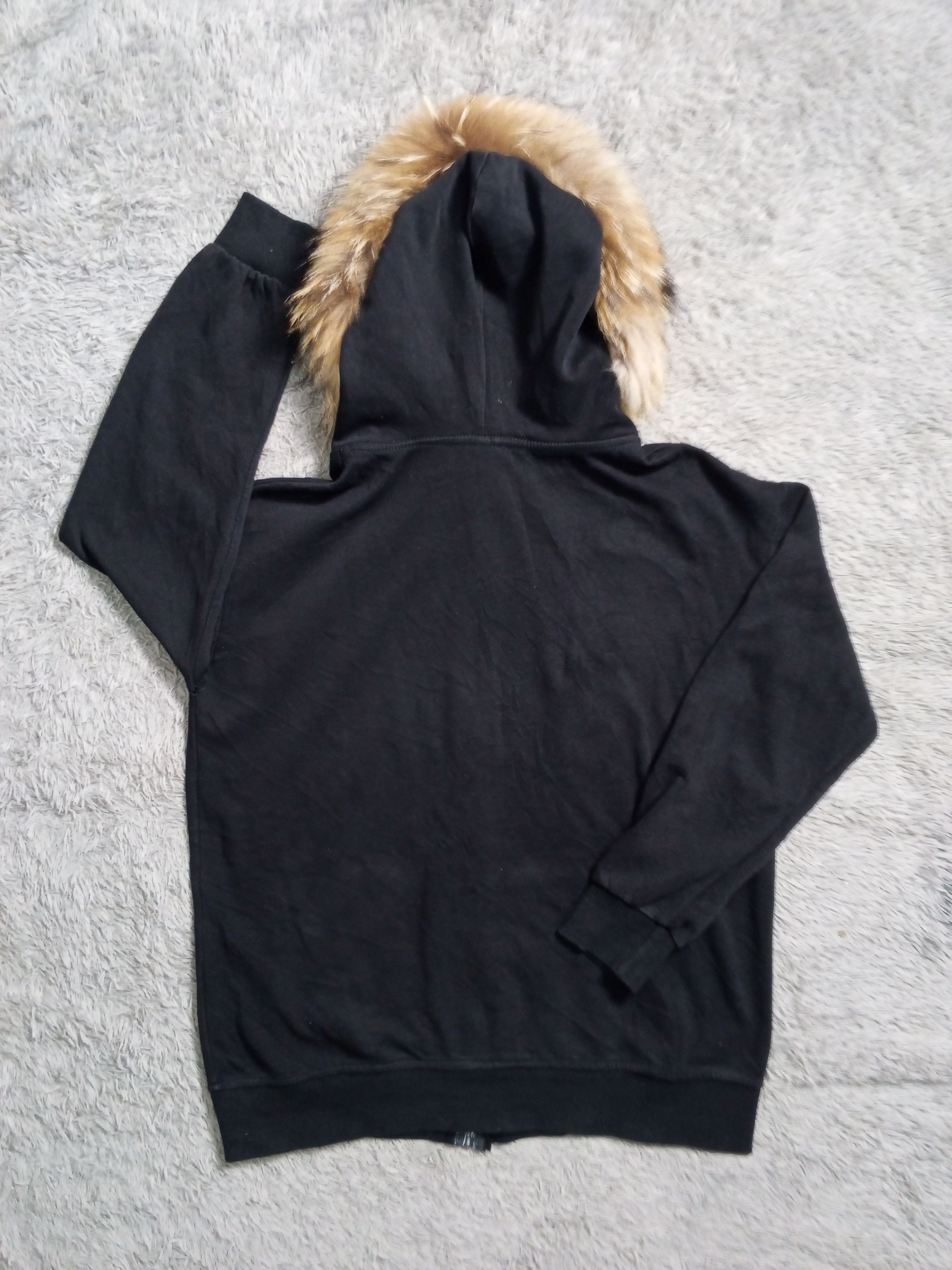Japanese Brand Faux Fur Hoodie Japan Brand SARWAT Chrome Heart Cross Size US L / EU 52-54 / 3 - 4 Thumbnail