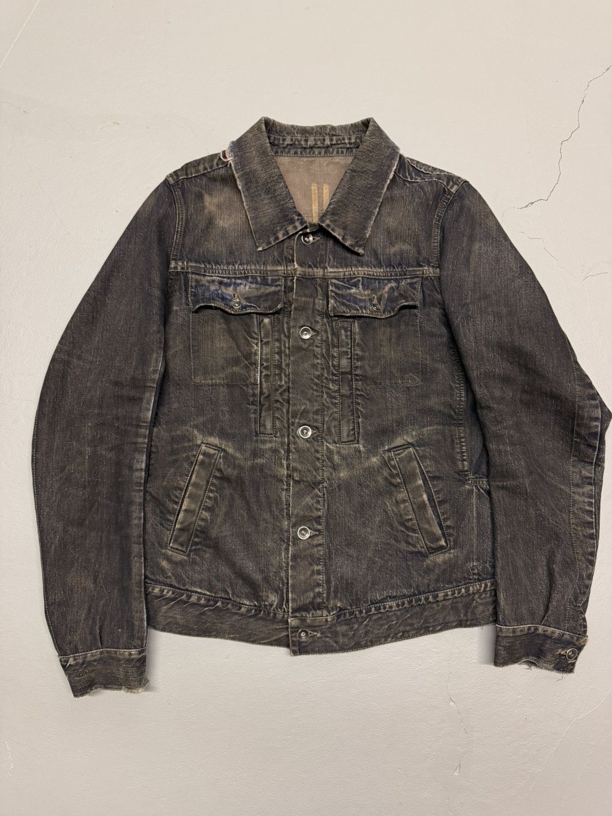 Rick Owens Drkshdw Rick Owens FW07 EXPLODER Trucker Jacket Size US L / EU 52-54 / 3 - 1 Thumbnail