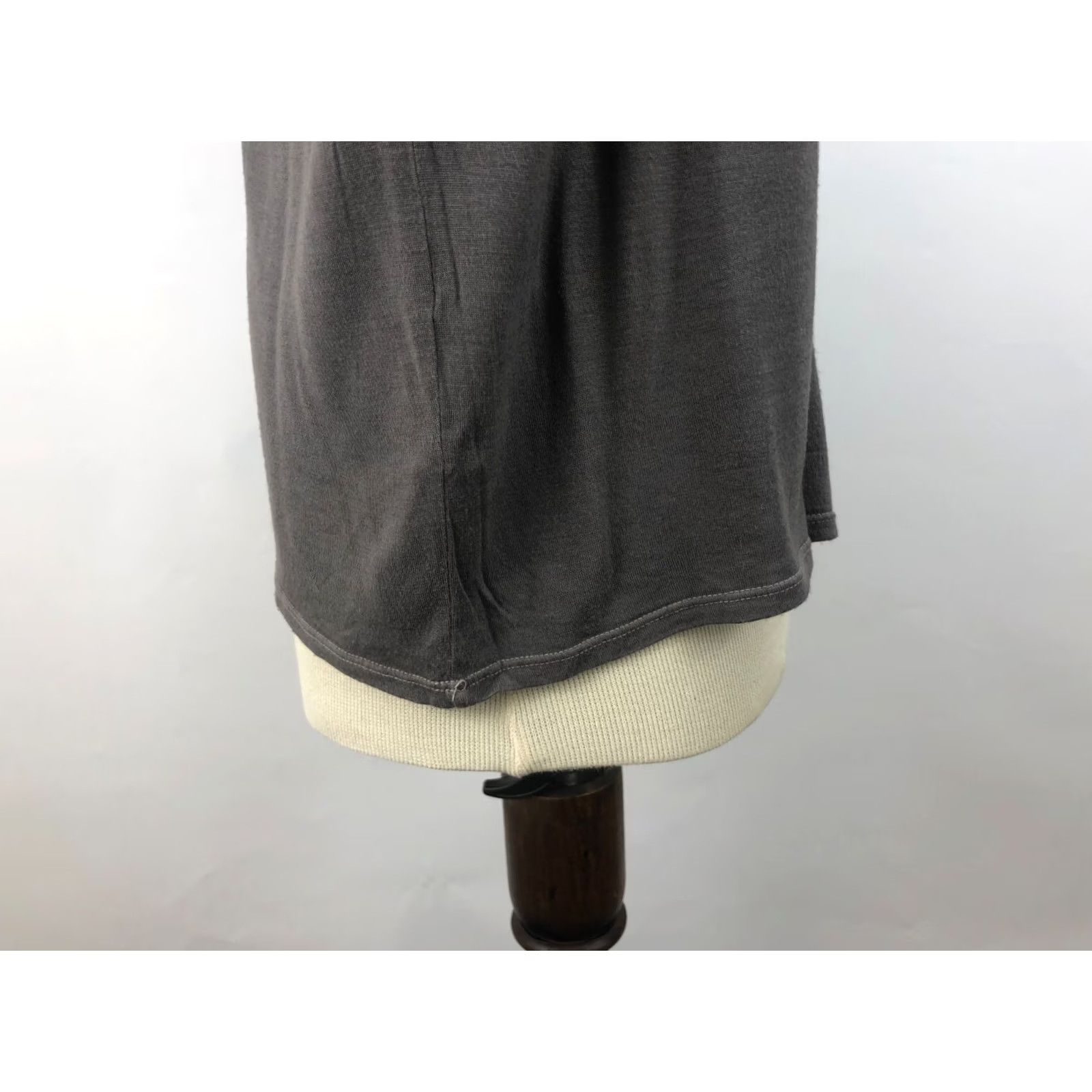 Enza Costa Enza Costa Top Womens M Gray Rayon Women Size Hand Made Size M / US 6-8 / IT 42-44 - 7 Thumbnail
