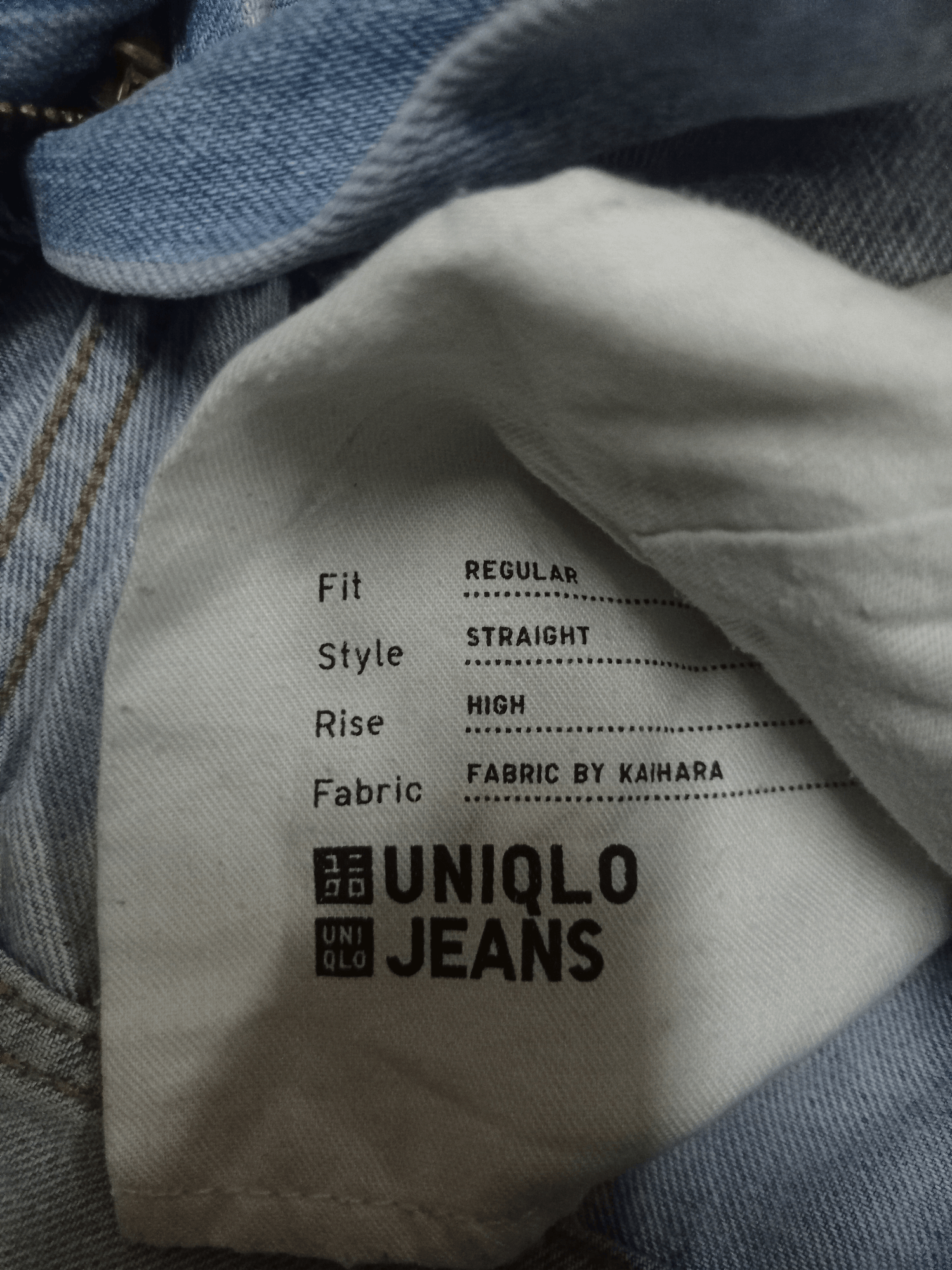 Japanese Brand × Uniqlo Vintage Japanese Uniqlo Blue Wash High Rise Distressed Jeans Size US 26 / EU 42 - 3 Thumbnail