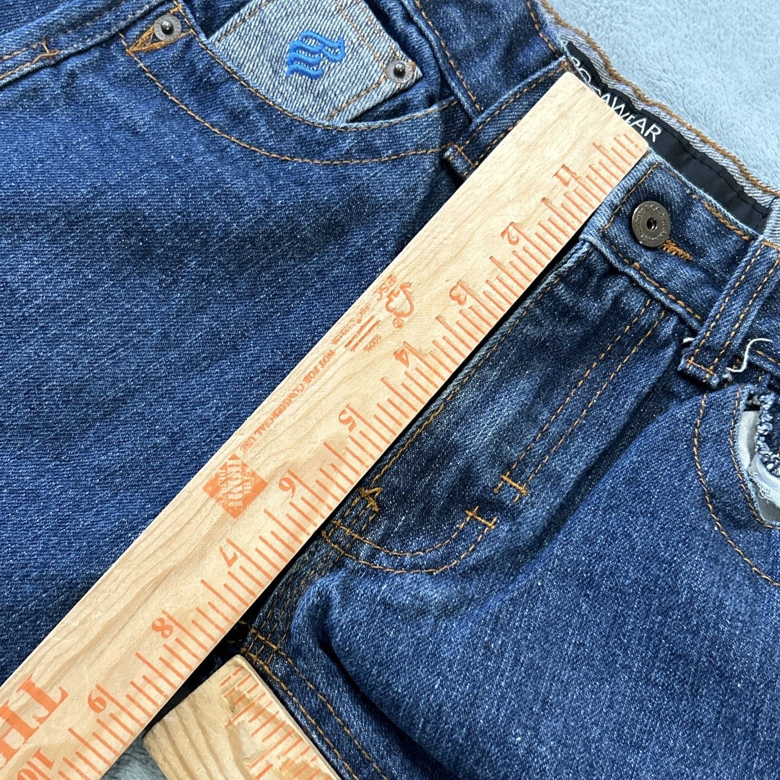 Rocawear Straight Jeans Youth Boys 7 24x22 Rocawear Loose Hamiltom Size US 26 / EU 42 - 9 Thumbnail