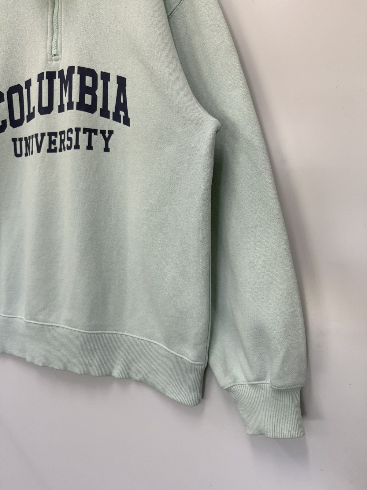 Columbia × GU 🔥 GU Japan University of Columbia Halfzip Sweatshirt Size US M / EU 48-50 / 2 - 2 Thumbnail