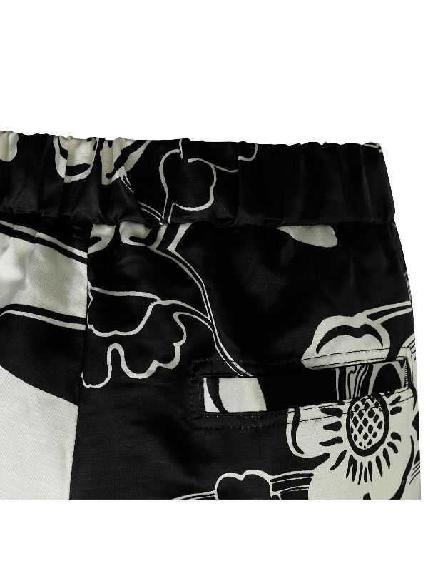 Jil Sander o1y1025 Sweatpant in Black/White Size 27" / US 4 / IT 40 - 4 Thumbnail