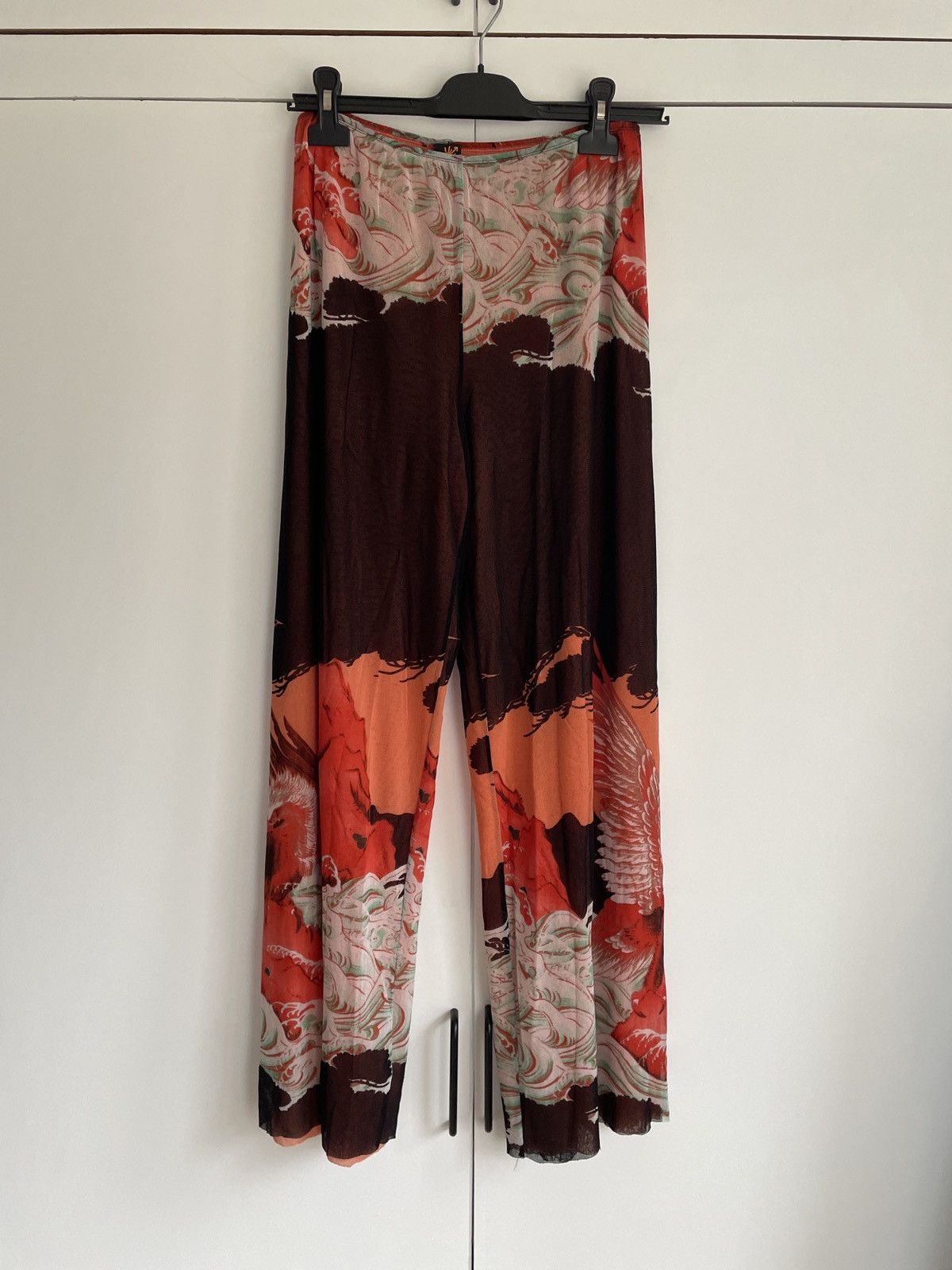 Jean Paul Gaultier Jean Paul Gaultier Soleil Vintage Mesh Pants – Tattoo Size 28" / US 6 / IT 42 - 1 Thumbnail