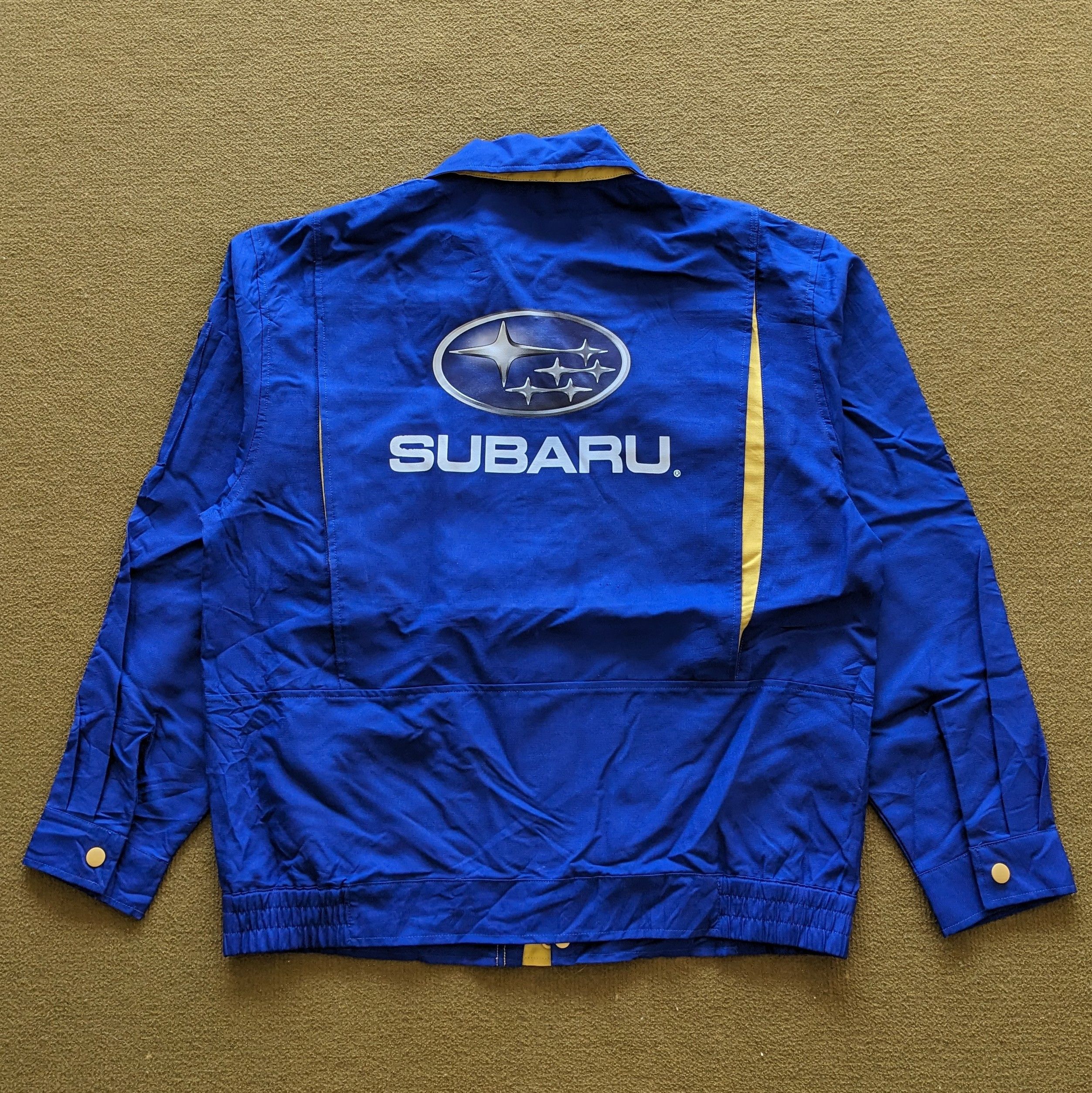 Vintage Vintage SUBARU Motorsports Racing Custom Jacket Size US M / EU 48-50 / 2 - 1 Thumbnail