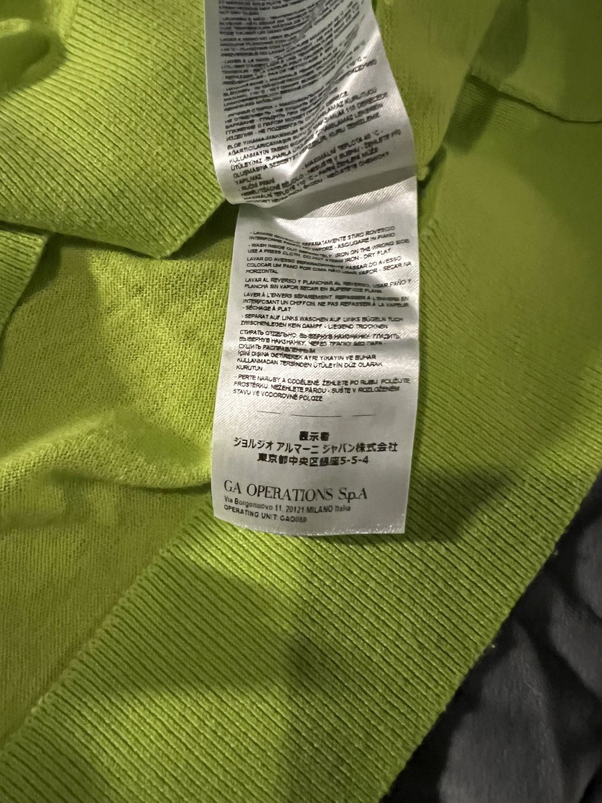 Armani × Armani Exchange Armani Exchange Green Neon sweater Size US XS / EU 42 / 0 - 5 Thumbnail