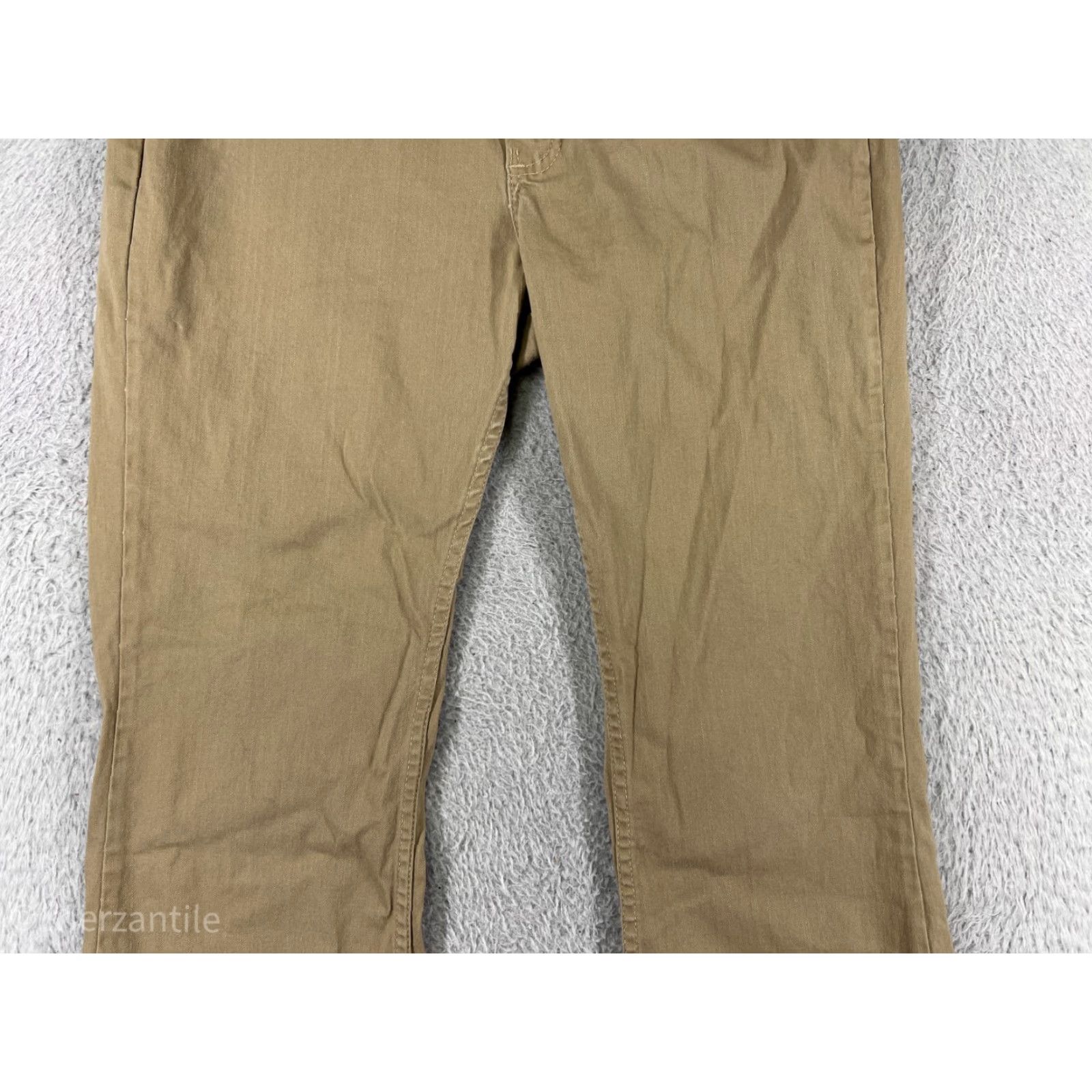 Lee Lee Jeans Womens 10P Beige Denim Bootcut Riders Cotton Blend Stretch Pants Size 32" / US 10 / IT 46 - 6 Thumbnail