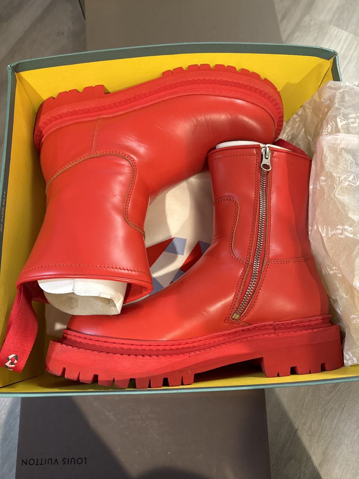 CamperLab CAMPERLAB Red Eki Zip Boots | Grailed CamperLab CAMPERLAB Red Eki Zip Boots | Grailed