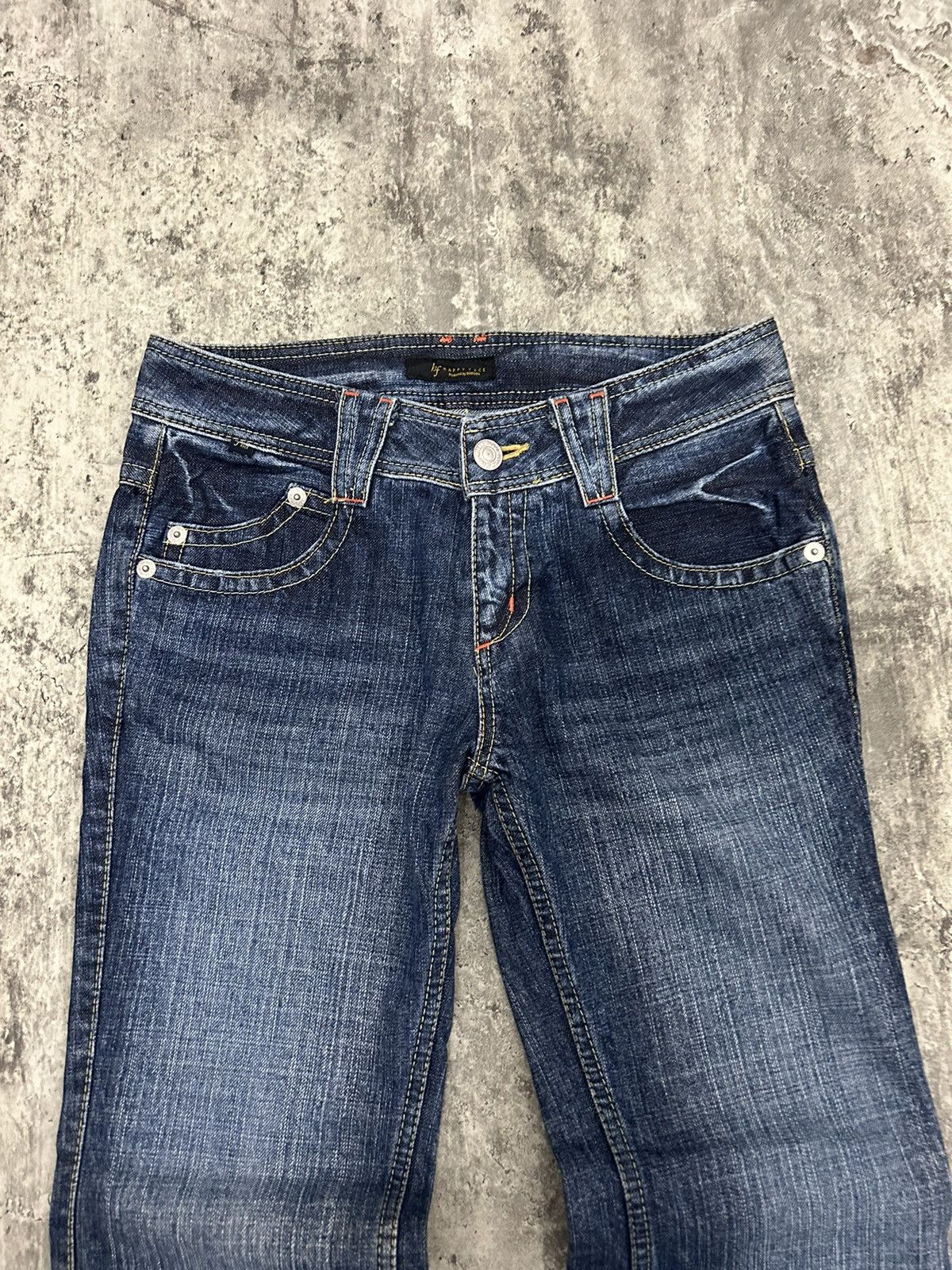 If Six Was Nine × Japanese Brand × Le Grande Bleu (L.G.B.) Happy Face Bobson japan Flare jeans Size US 30 / EU 46 - 5 Thumbnail