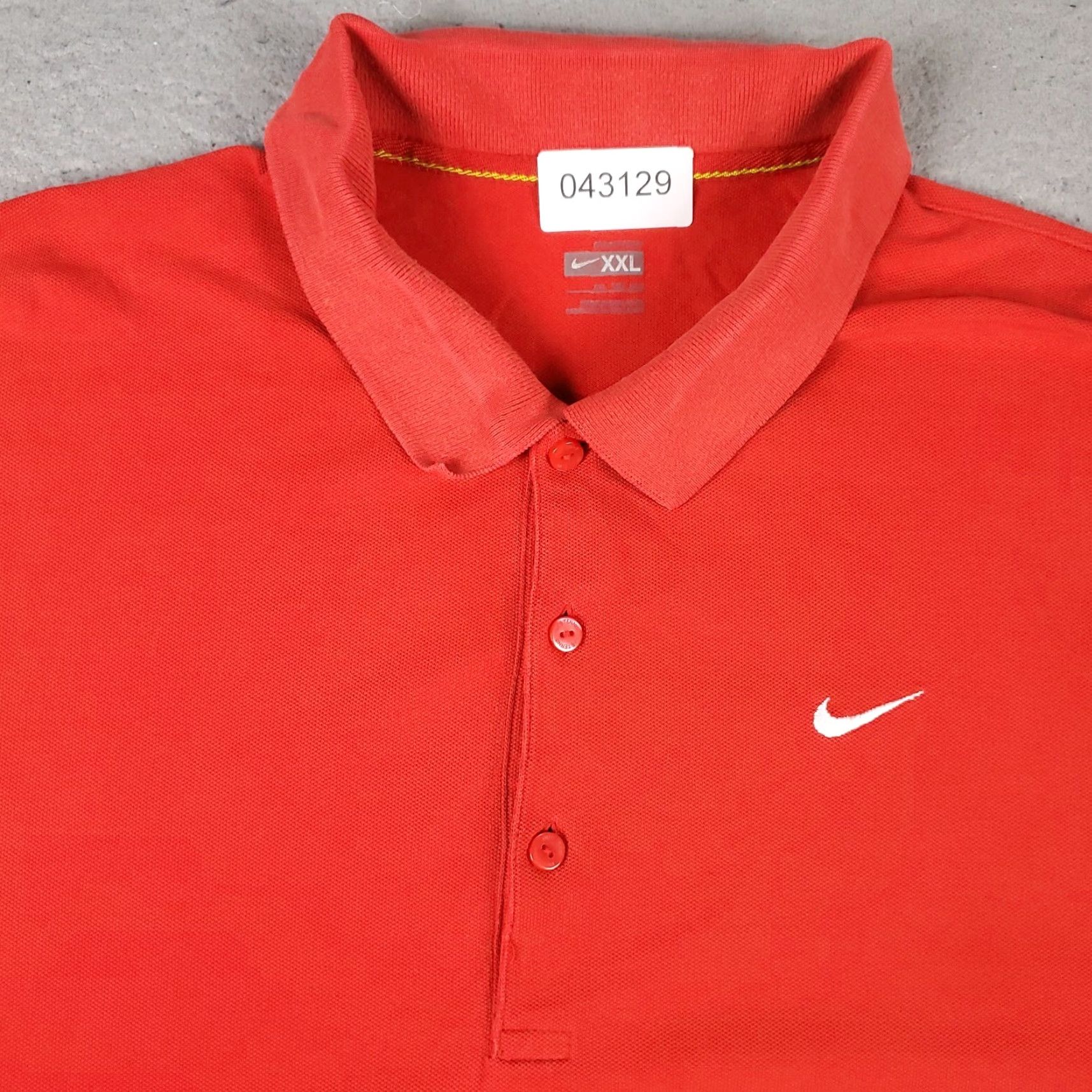 Nike Nike Polo Shirt Mens 2XL Red Nike Golf Polo Shirt Men's 2XL Red Short Sleeve Casual Polo Shirt Size US XXL / EU 58 / 5 - 2 Thumbnail