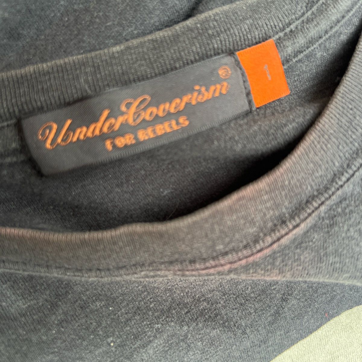 Undercover Undercoverism Upside Down vomit Crown Tee Rare Size US S / EU 44-46 / 1 - 4 Thumbnail