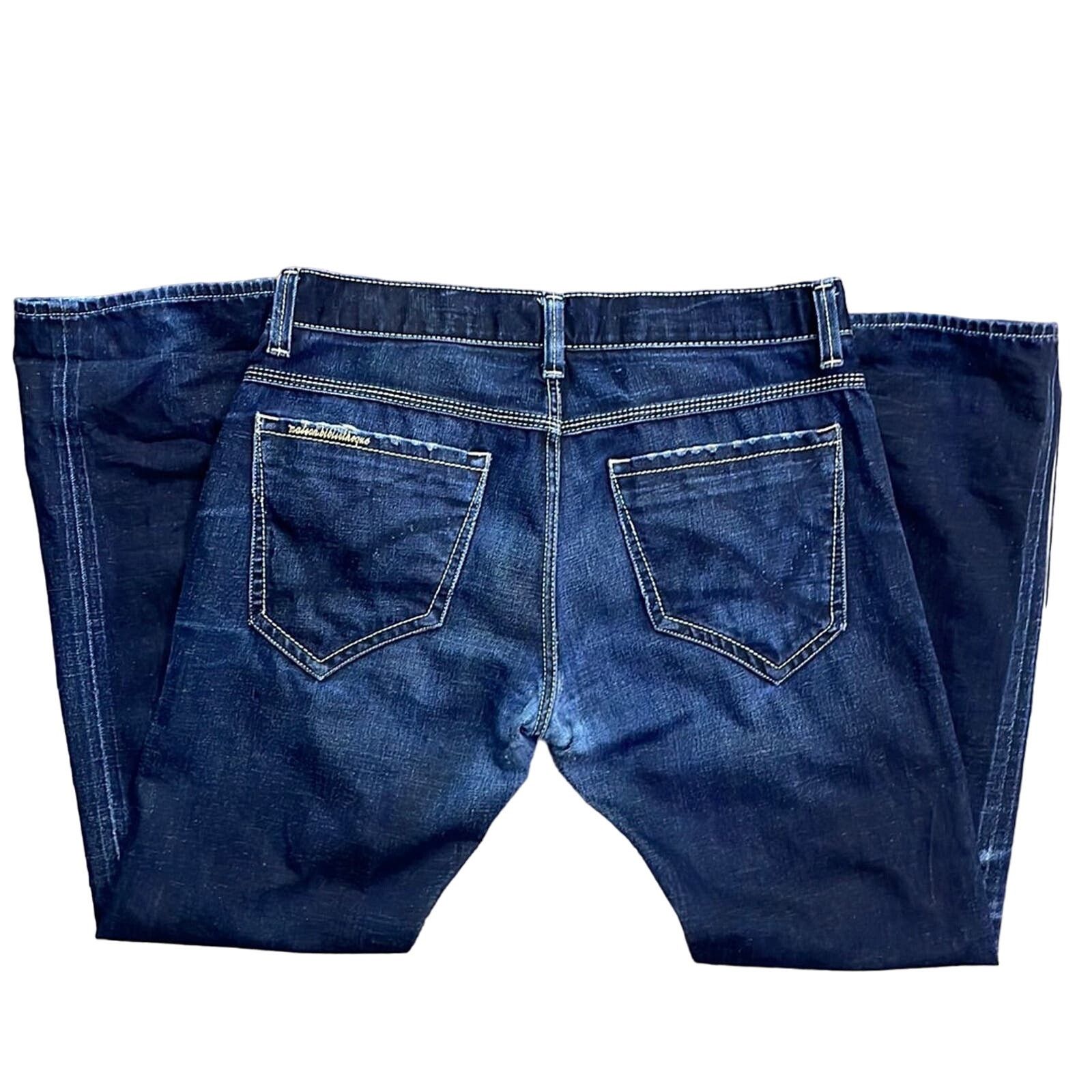 Japanese Brand Maison Bibliotheque Jeans 36x34 Size US 36 / EU 52 - 4 Thumbnail