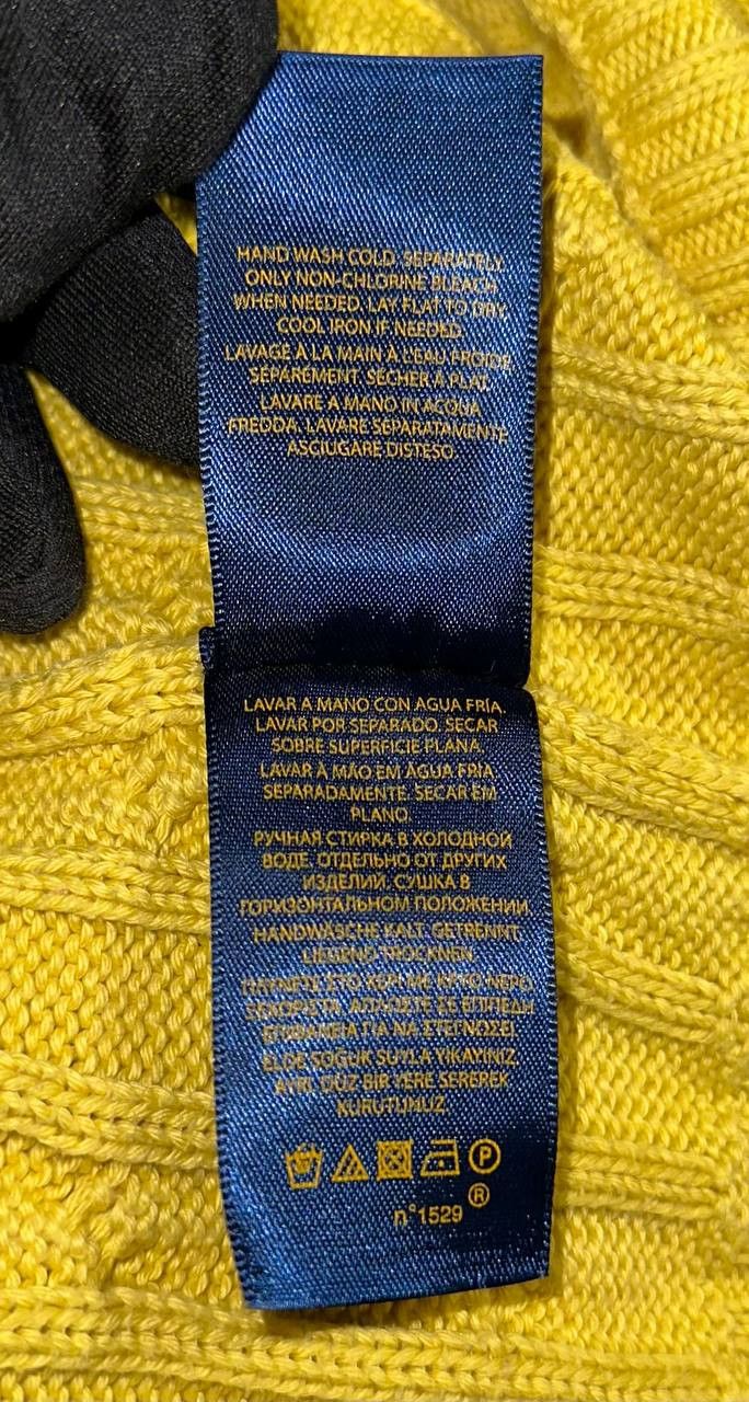 Polo Ralph Lauren Polo Ralph Lauren Sweater Cable-Knit Pullover Preppy classic Size L / US 10 / IT 46 - 10 Thumbnail