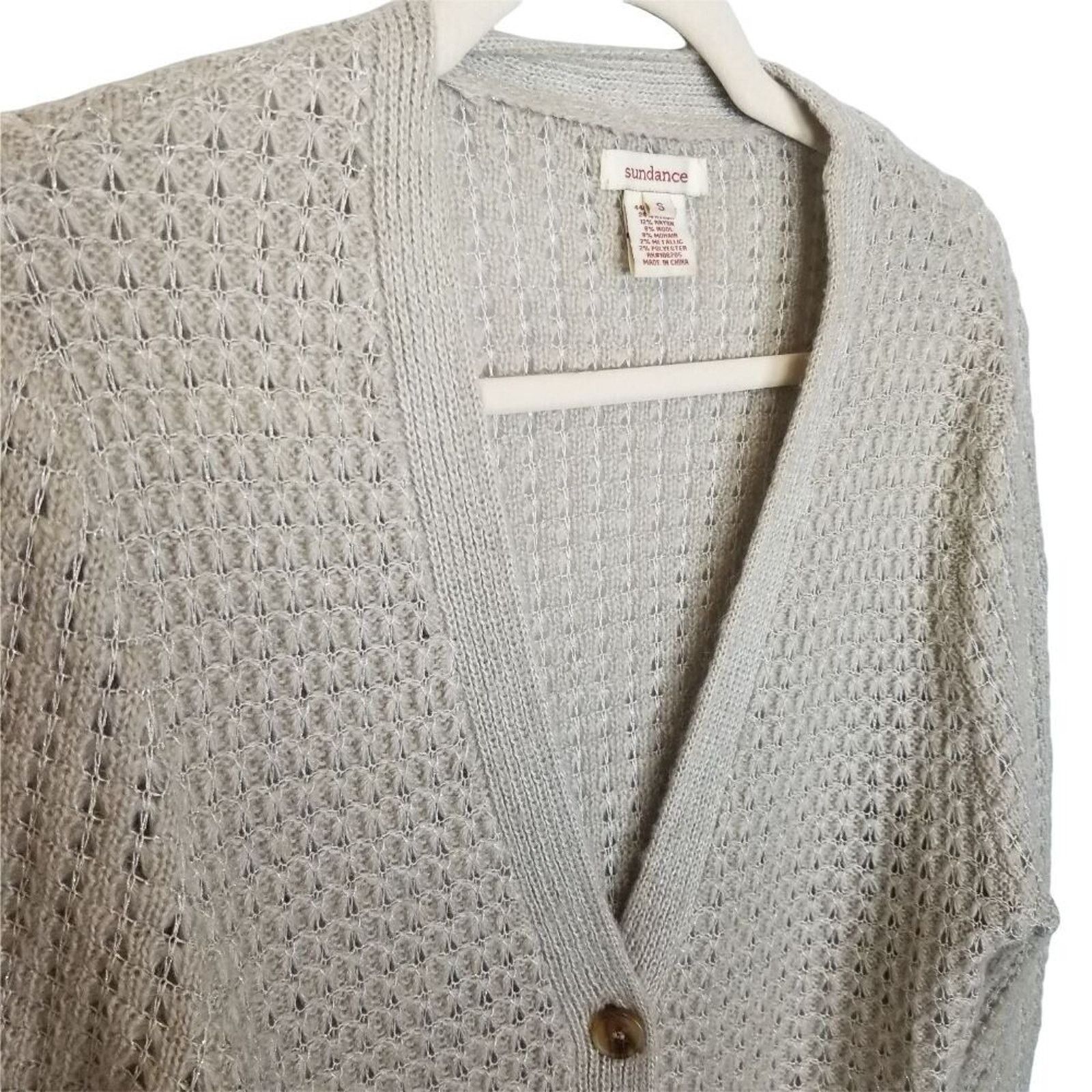 Sundry Sundance Womens Wool Mohair Cardigan Sweater Size S Coastal Size S / US 4 / IT 40 - 5 Thumbnail