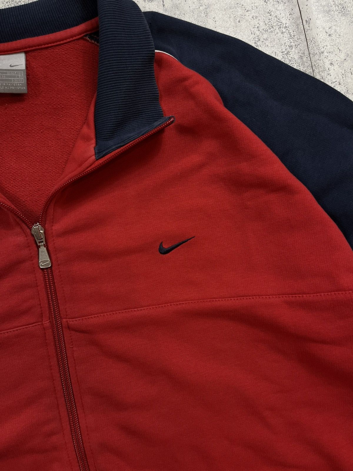 Nike × Vintage 90’s NIKE Y2K RETRO SWOOSH LOGO VINTAGE TRACK JACKET Size US XL / EU 56 / 4 - 2 Thumbnail