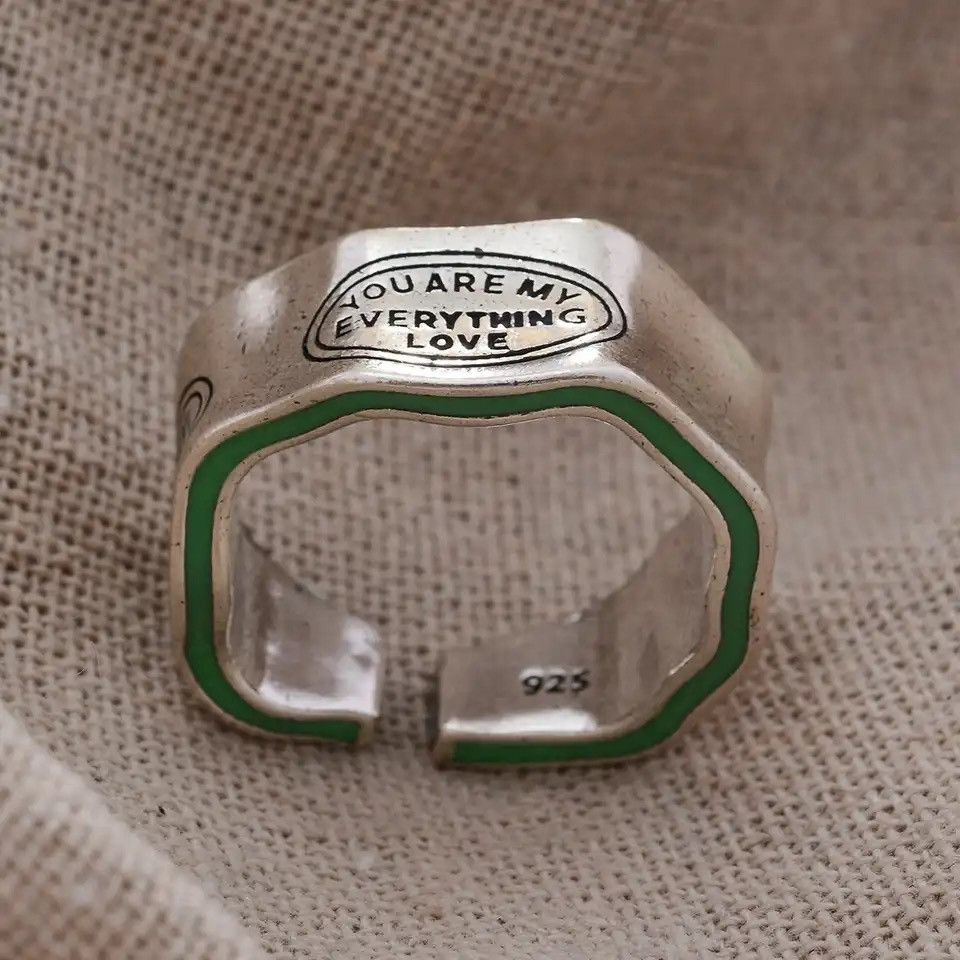 Other Adjustable You R My Everything Ring Size ONE SIZE - 2 Thumbnail