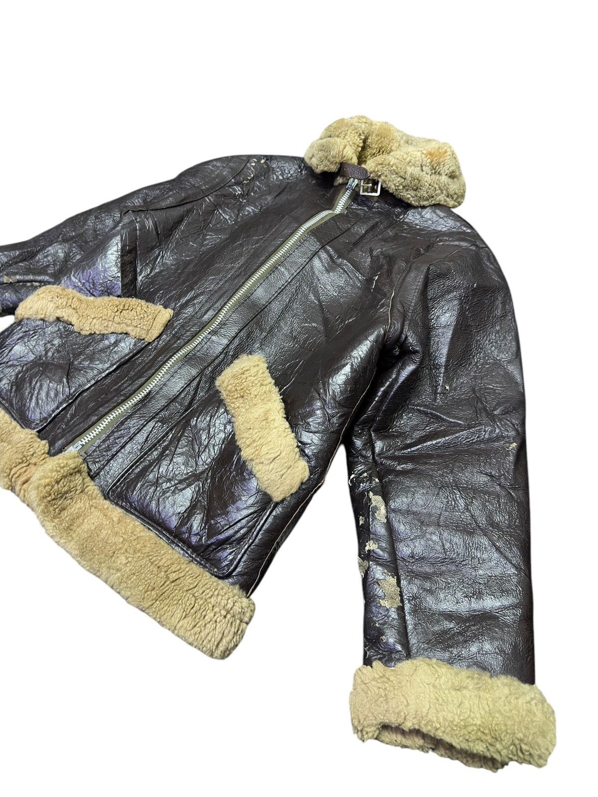 Vintage Vintage 1960 MK V1 Flying Jacket Sherpa Size US S / EU 44-46 / 1 - 2 Thumbnail