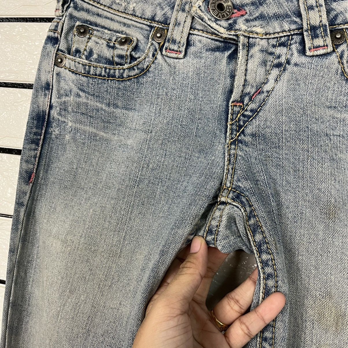 Silver Jeans Co. Vintage Silver Jeans Workwear Denim Size 26" / US 2 / IT 38 - 13 Thumbnail