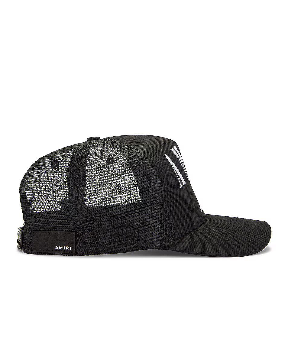 Amiri o1gr1nt0924 Size: OS / Bandana Rabbit Trucker Hat in Black Size ONE SIZE - 3 Thumbnail
