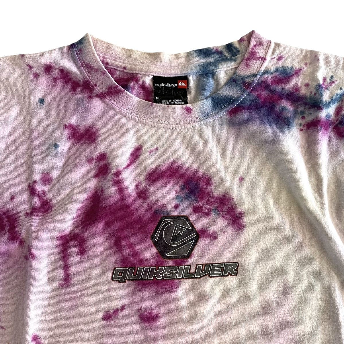 Quiksilver Vintage 2000s Quiksilver Tie Dye Shirt Medium Quicksilver Size US M / EU 48-50 / 2 - 2 Thumbnail
